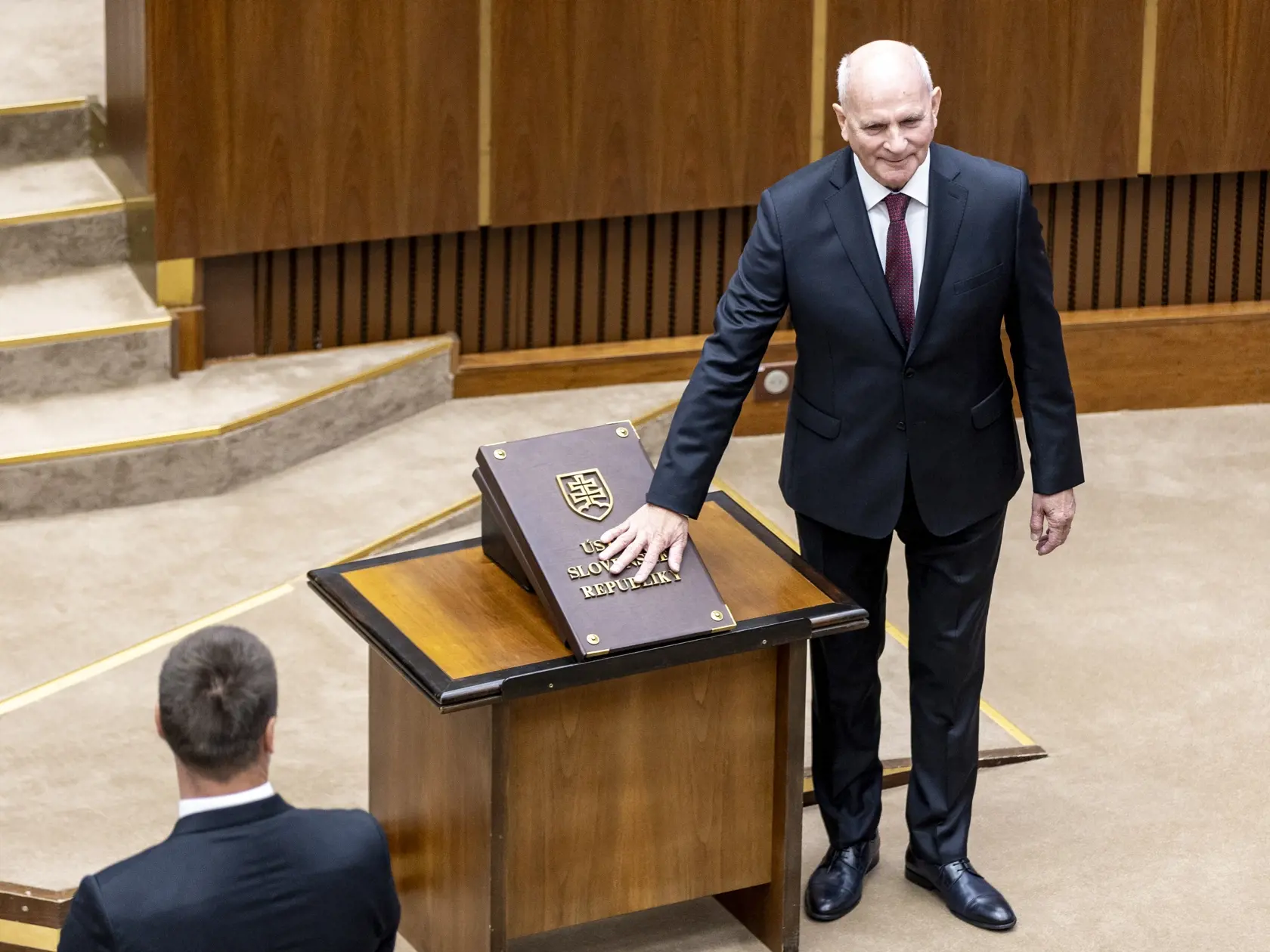 Slavnostná prísaha nových poslancov v  Národnej rade Slovenskej republiky. 