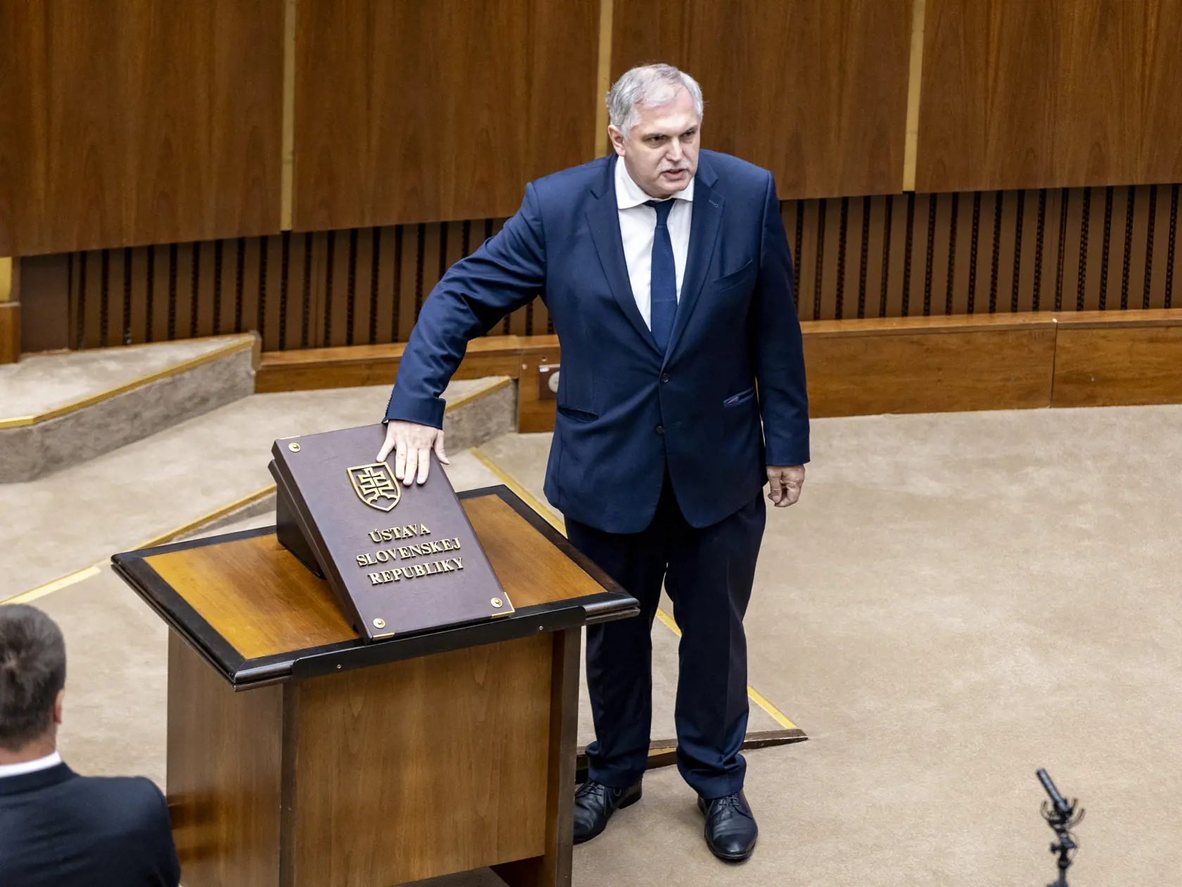 Slavnostná prísaha nových poslancov v  Národnej rade Slovenskej republiky. 