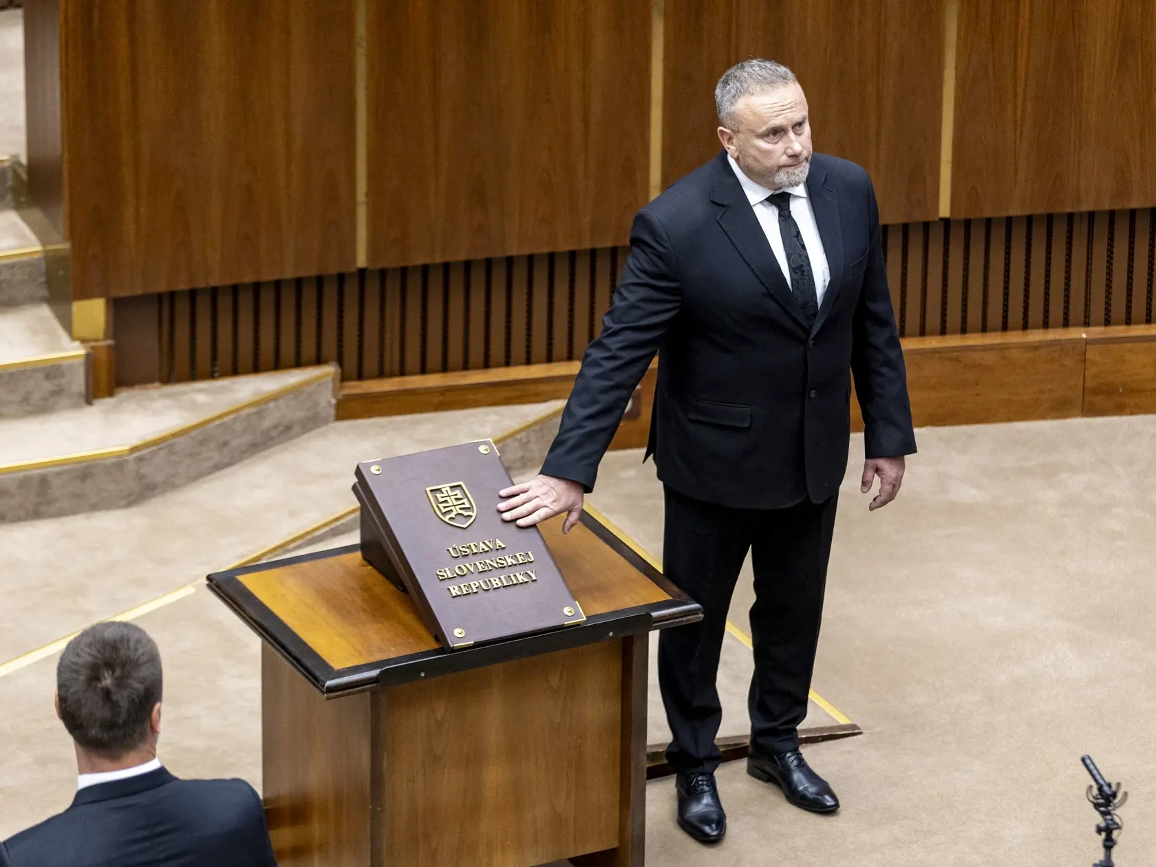 Slavnostná prísaha nových poslancov v  Národnej rade Slovenskej republiky. 