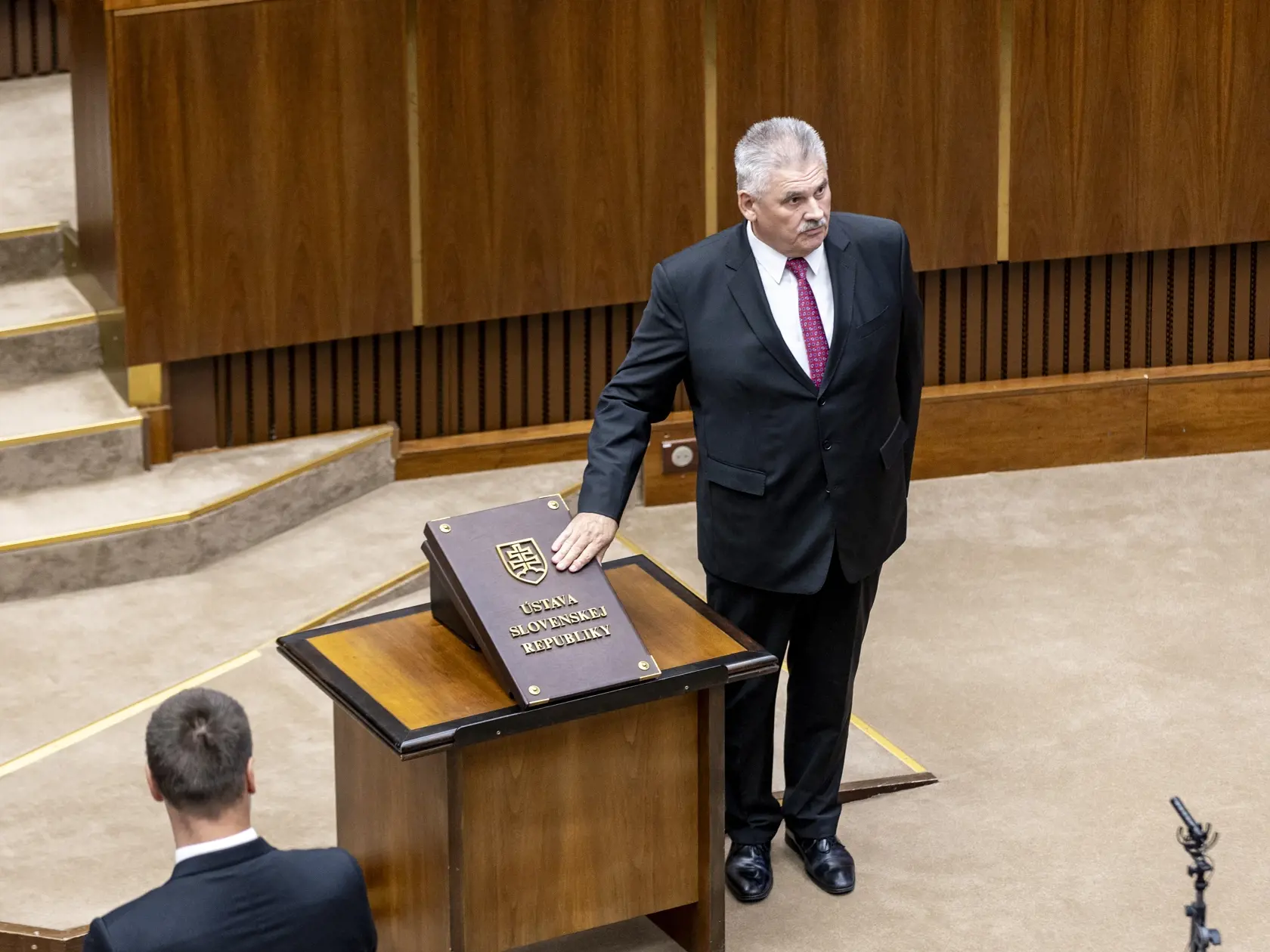 Slavnostná prísaha nových poslancov v  Národnej rade Slovenskej republiky. 