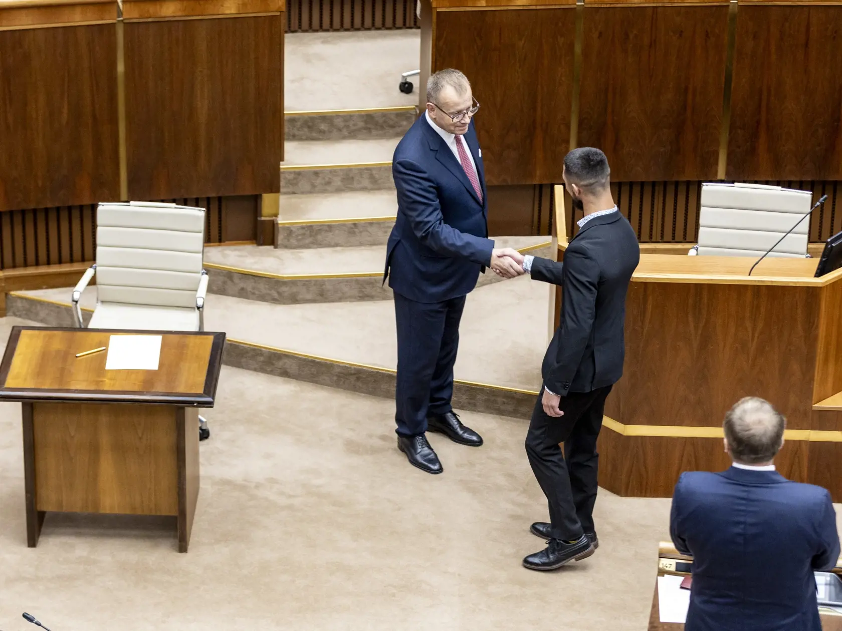 Slavnostná prísaha nových poslancov v  Národnej rade Slovenskej republiky. 