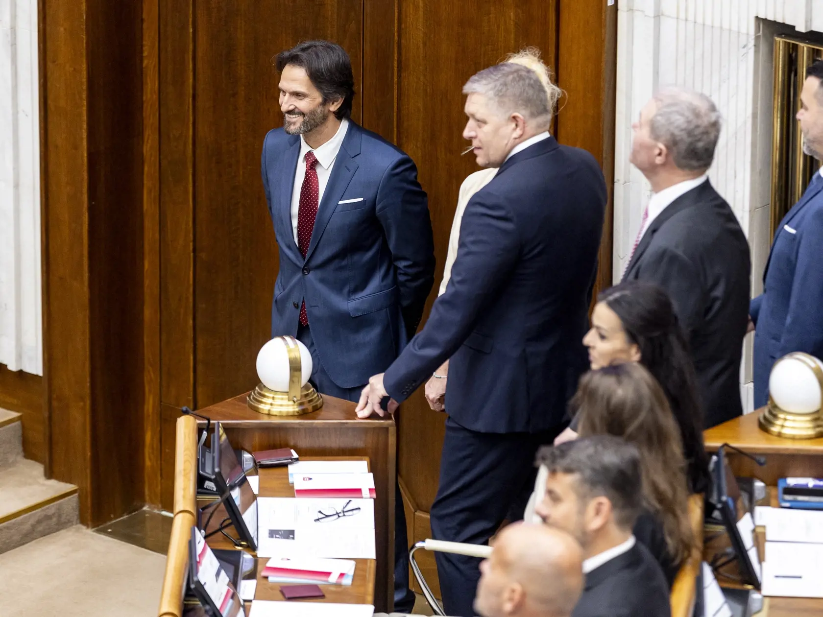 Slavnostná prísaha nových poslancov v  Národnej rade Slovenskej republiky. 