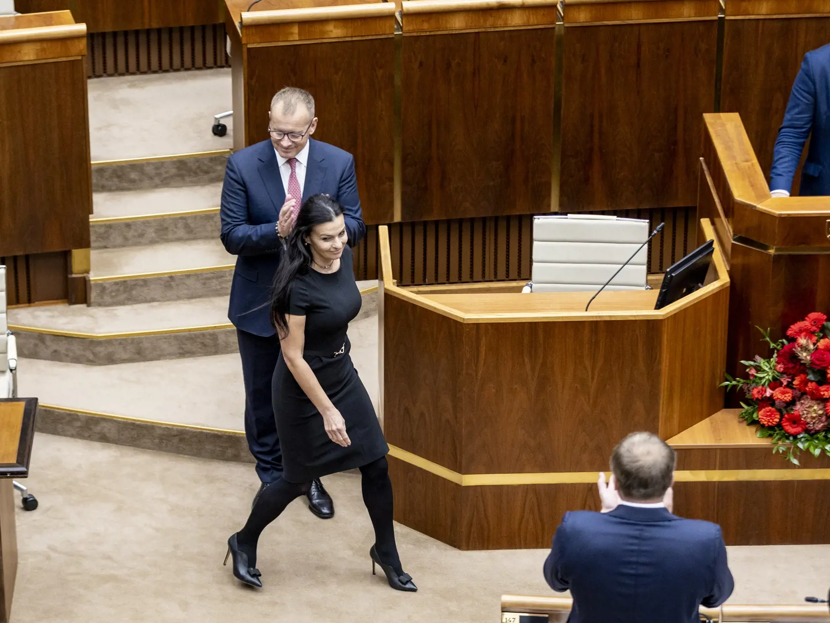 Slavnostná prísaha nových poslancov v  Národnej rade Slovenskej republiky. 