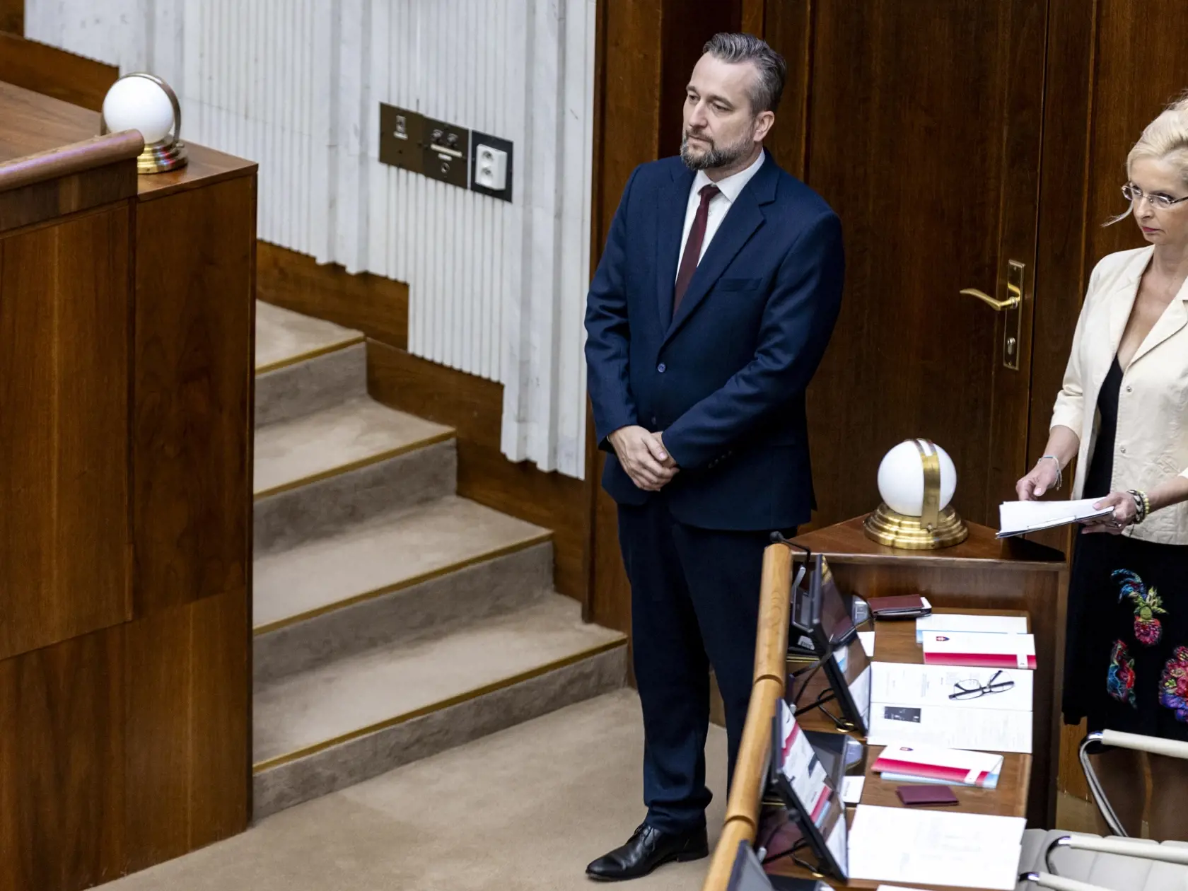 Slavnostná prísaha nových poslancov v  Národnej rade Slovenskej republiky. 