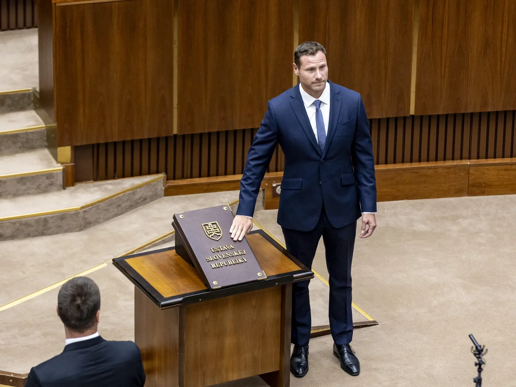 Slavnostná prísaha nových poslancov v  Národnej rade Slovenskej republiky. 
