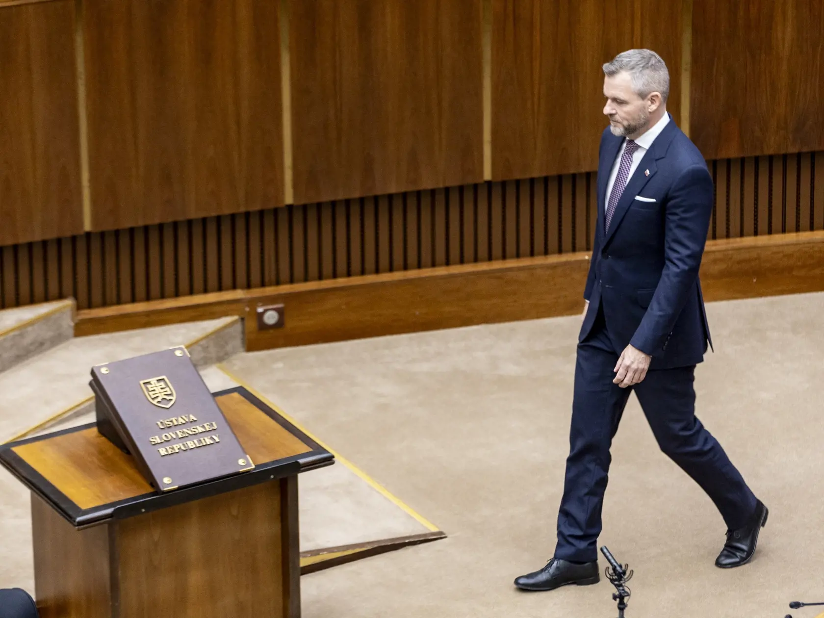 Slavnostná prísaha nových poslancov v  Národnej rade Slovenskej republiky. 