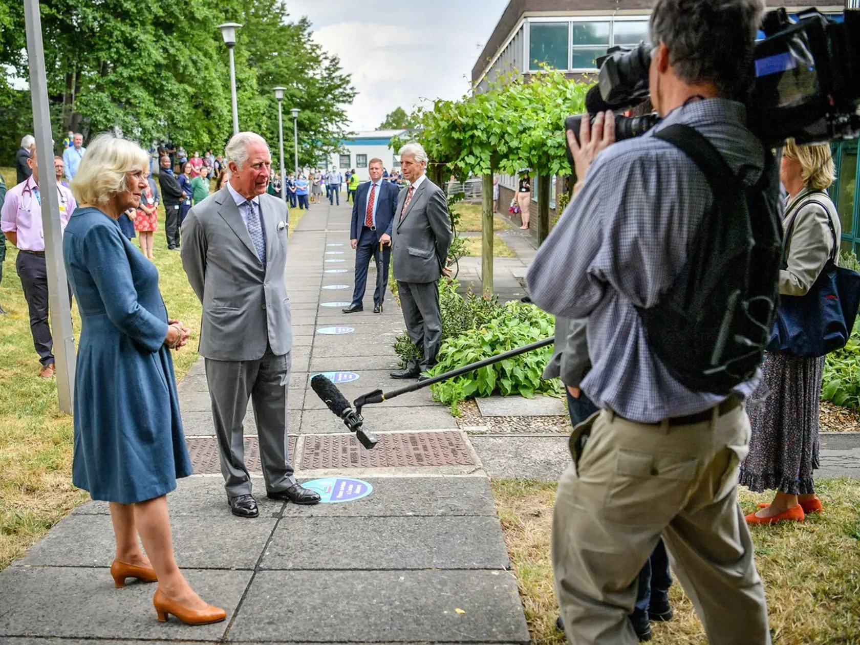 Royal visit to Gloucestershire Royal Hospital