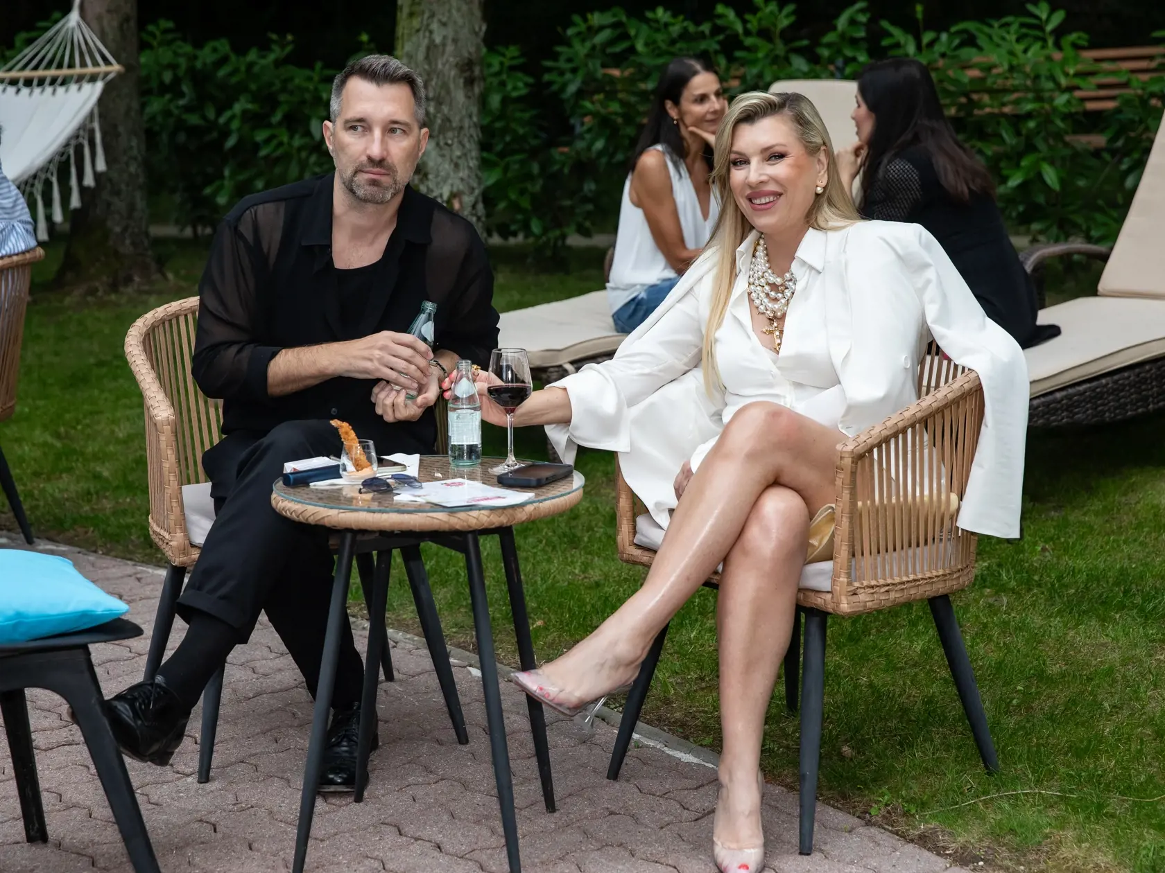 Na snímke je Bruno Ciberej a Gabriela Drobová Ruman.