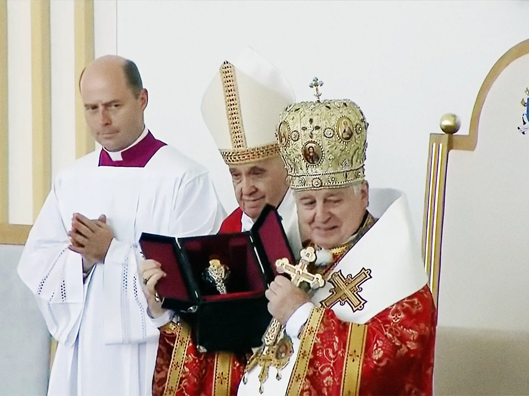 Babjak sa v Prešove viezol s pápežom v jeho papamobile.