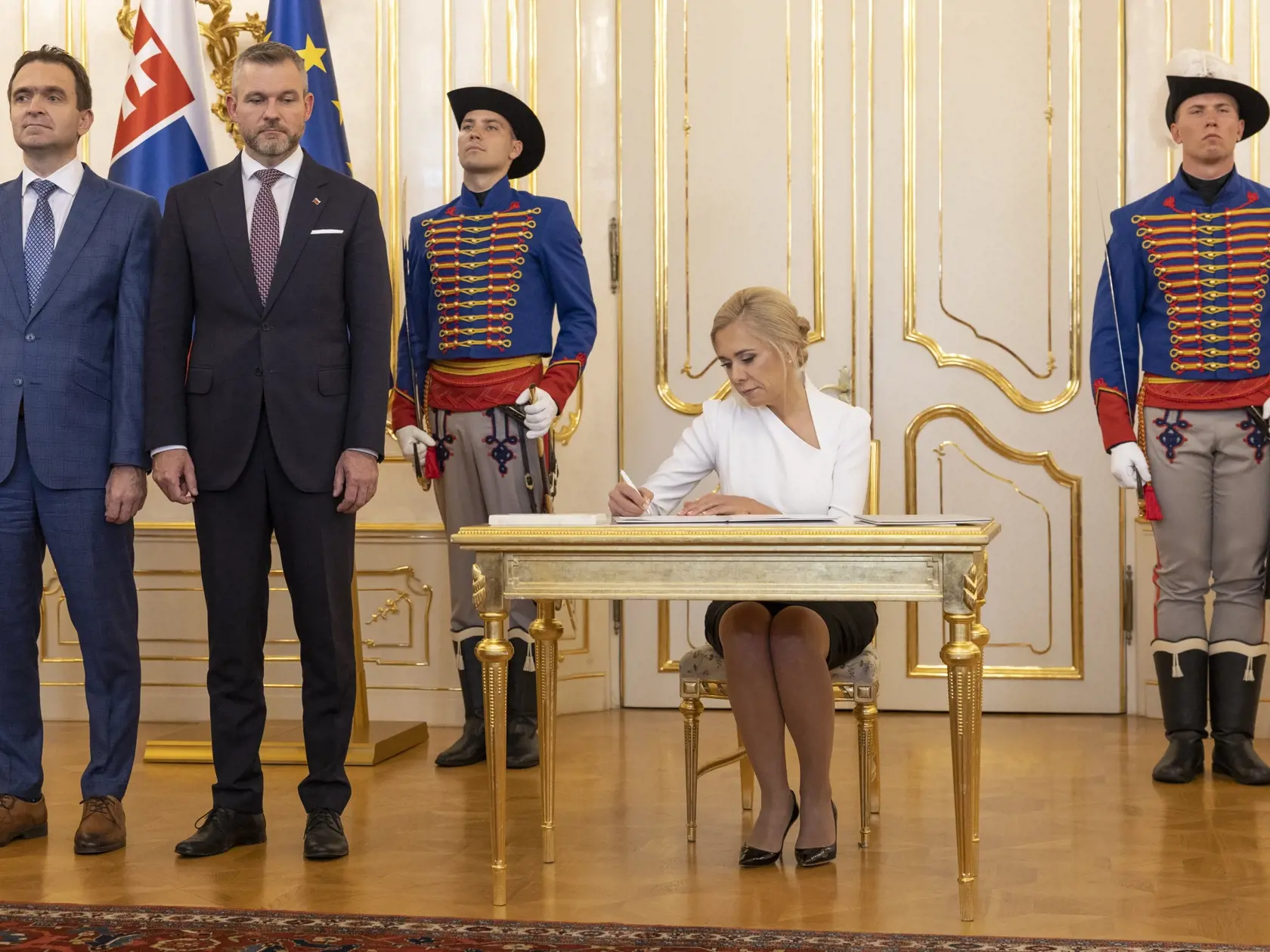 Na snímke je Denisa Saková, ministerka hospodárstva Slovenskej republiky.