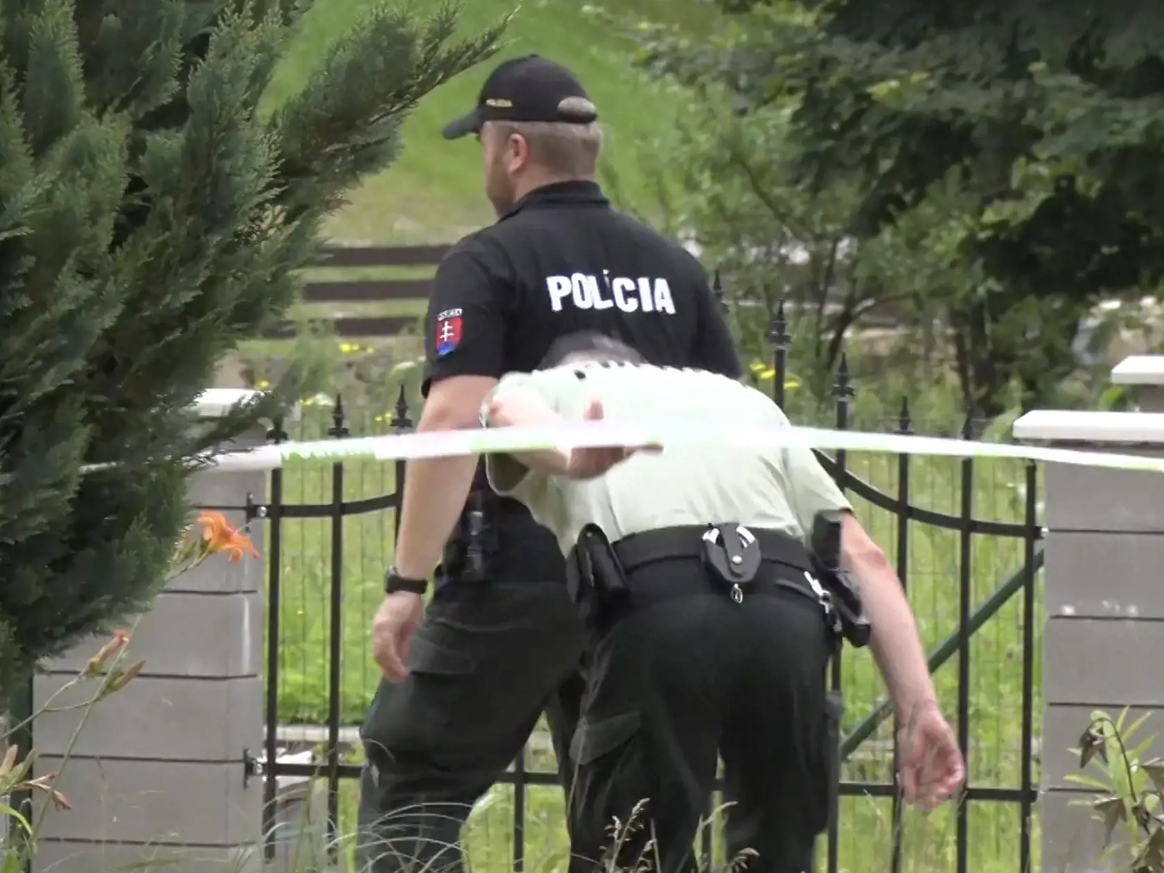 Nešťastie v osade Gápeľ vo Valaskej Belej (okres Prievidza) policajti hodiny dokumentovali.