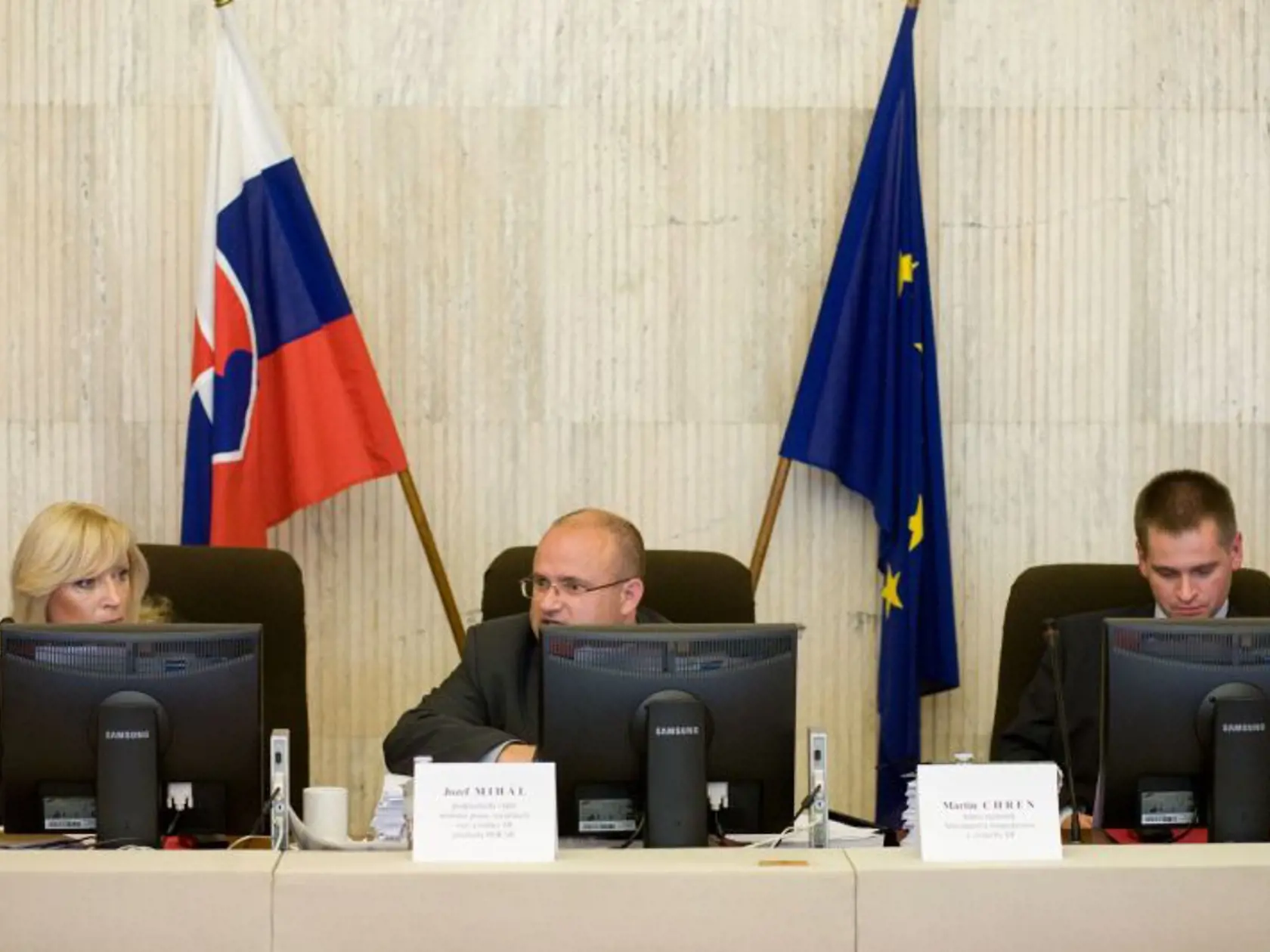 Iveta Radičová a Jozef Mihál. Bratislava, 20. september 2010.  Foto: SITA/Michal Burza