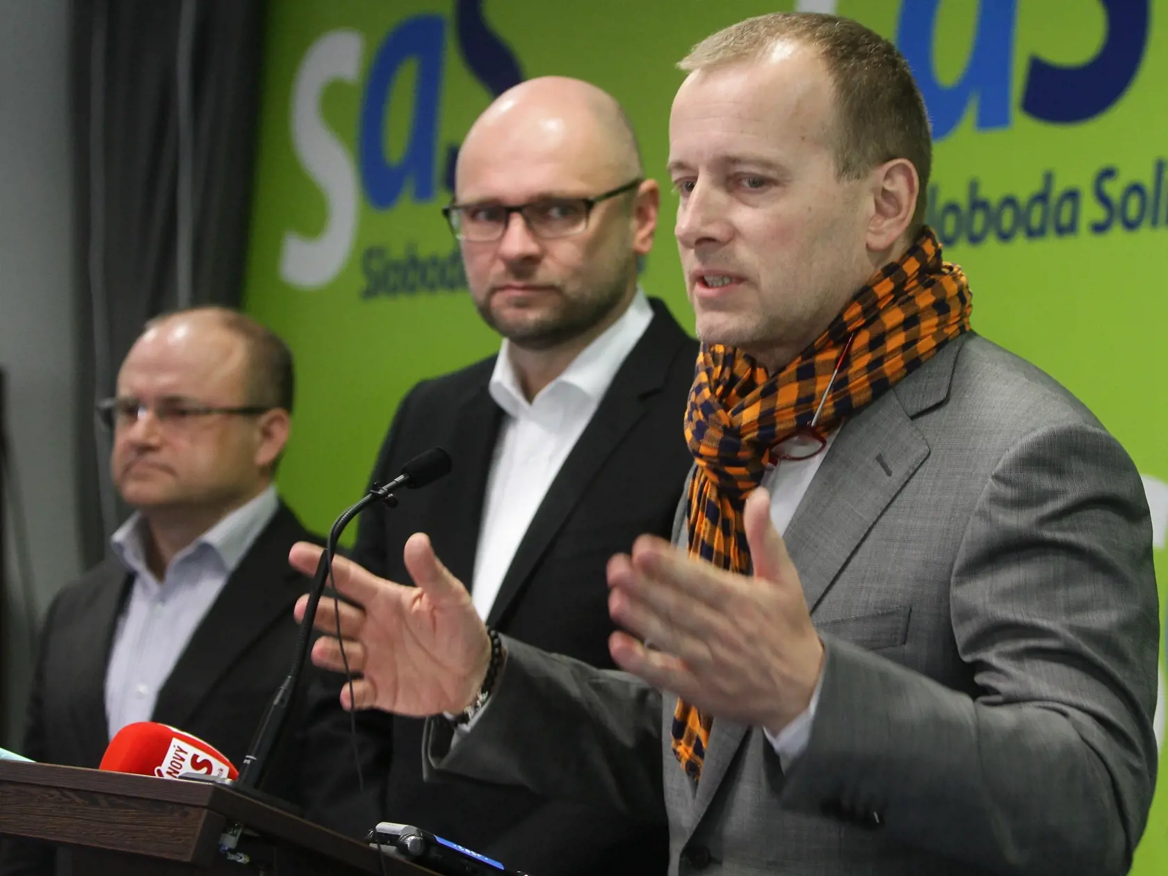 Jozef Mihál, Richard Sulík a Boris Kollár