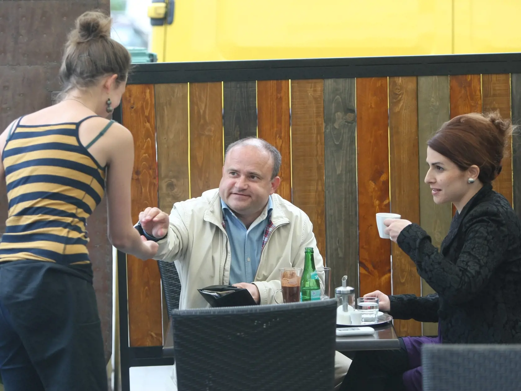 Jozef Mihál so svojou priateľkou.