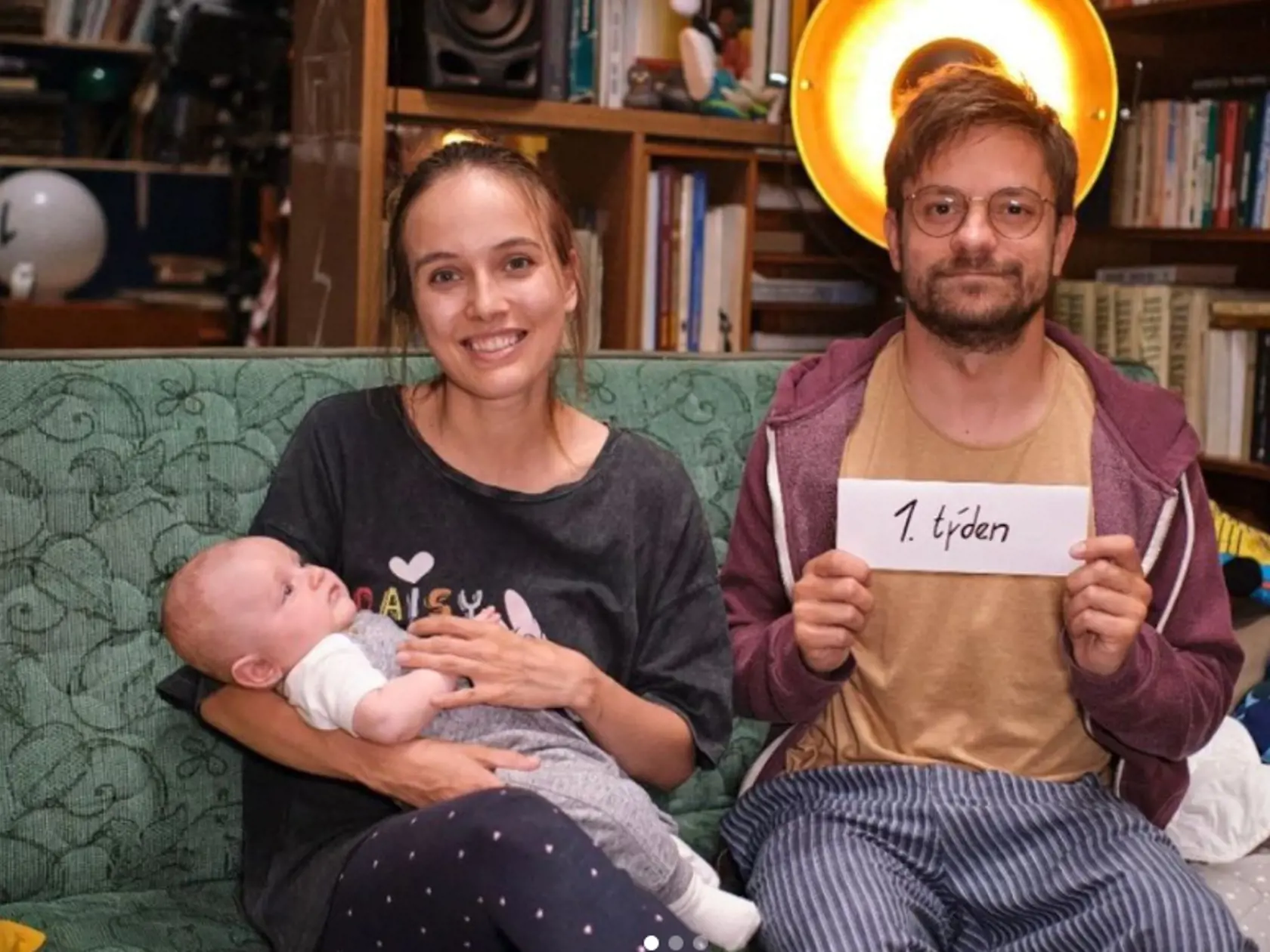 Rodičia Tereza Ramba a Jiří Mádl vo filme Denník moderního fotra.