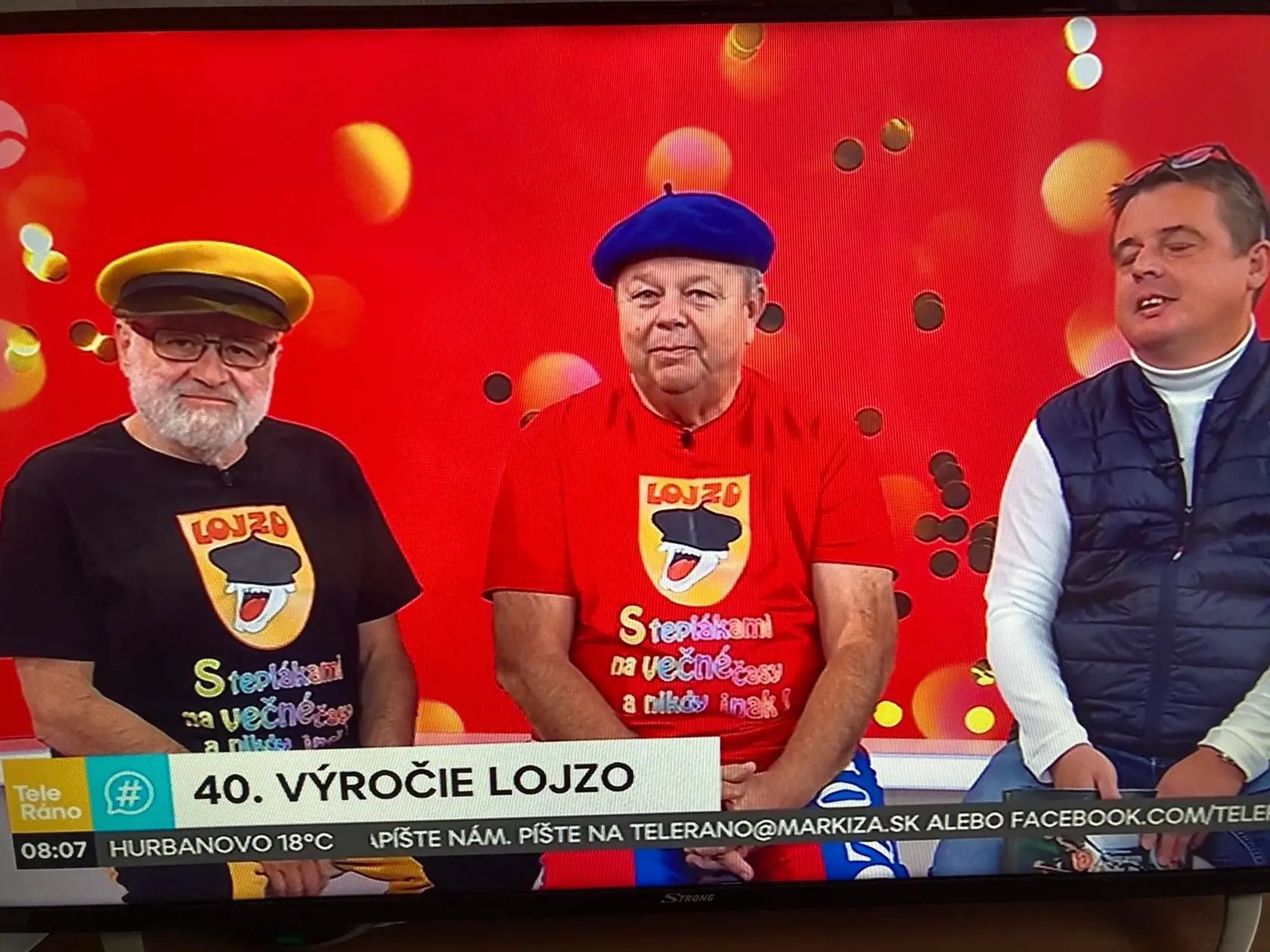 Skupina Lojzo nedávno v markizáckom Teleráne.