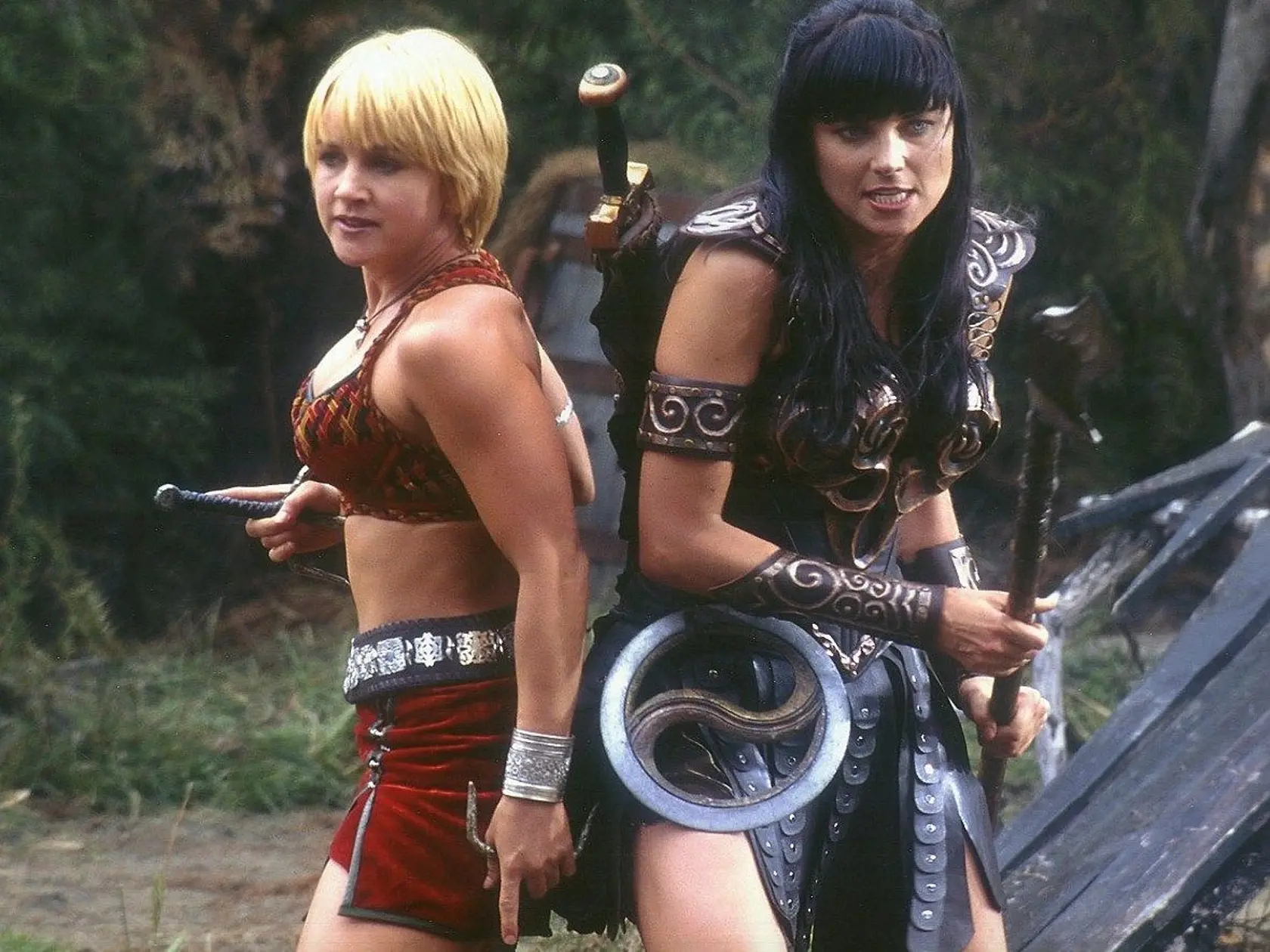 Seriál Xena sa vysielal v rokoch 1995-2001.