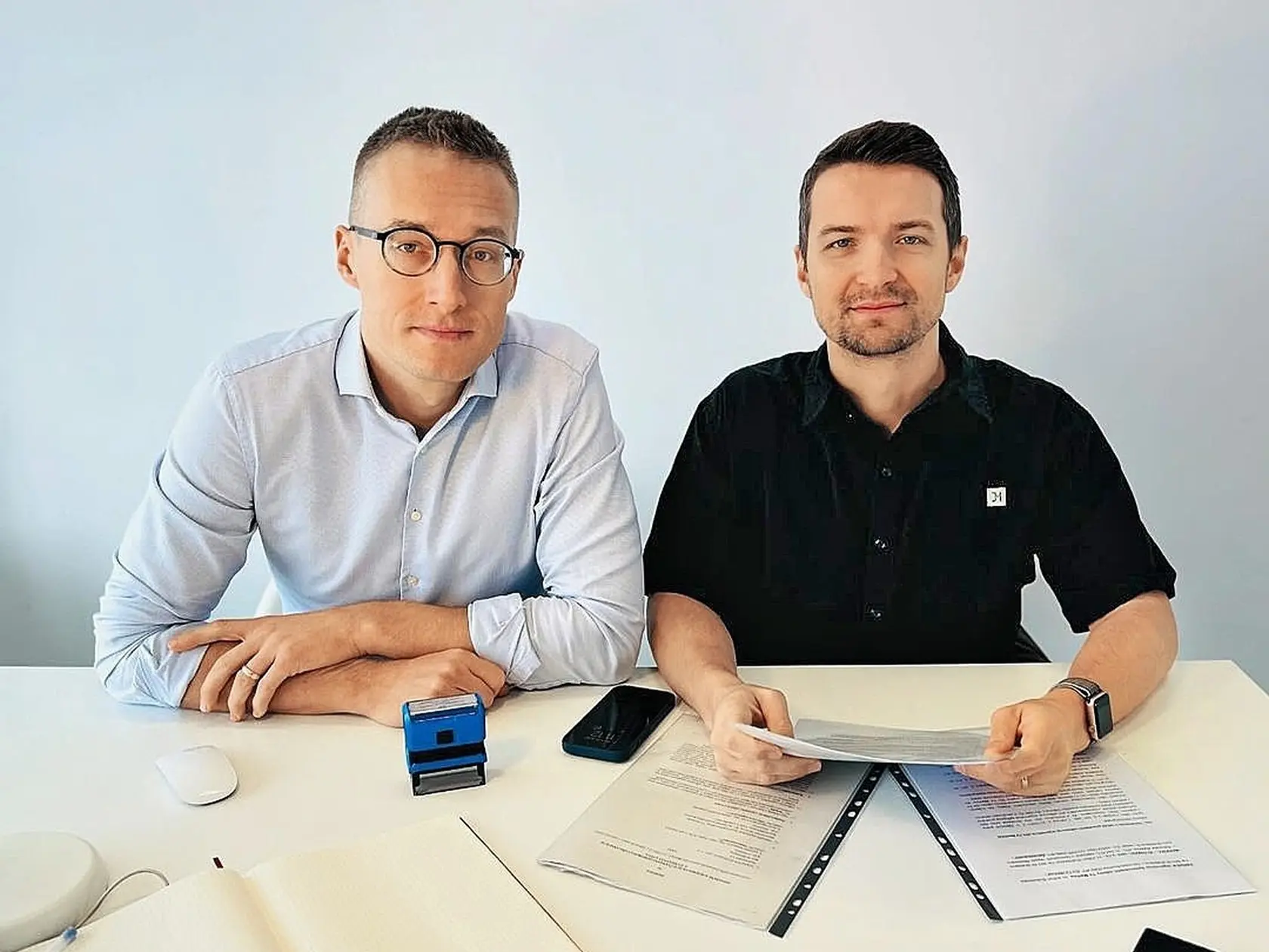 Viktor Vincze a Michal Kovačič.