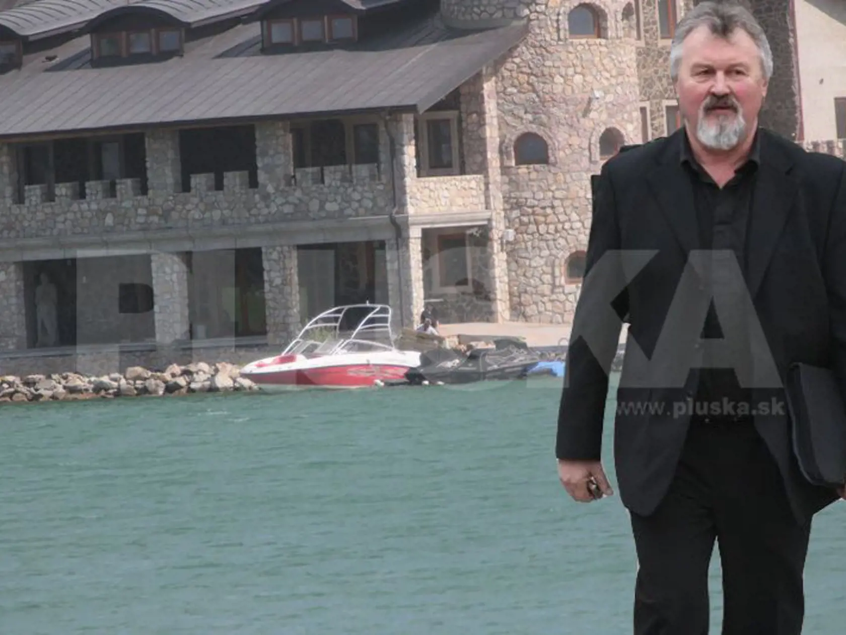 ČIERNA STAVBA: Talapka si ju užíval už pár rokov pred tým, ako na ňu upozornili médiá.