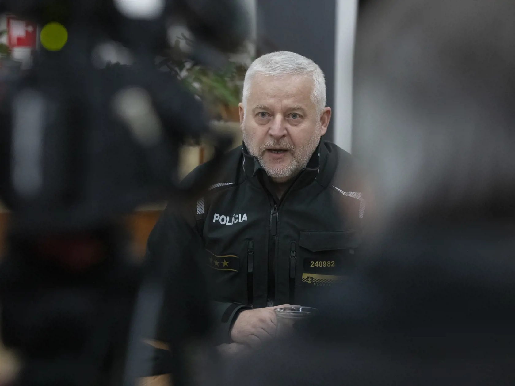 Na snímke je Spišská Stará Ves, kde sa udial útok nožom v miestnom gymnáziu a následná TK ministrov.
Policajný prezident Ľubomír Solák, 