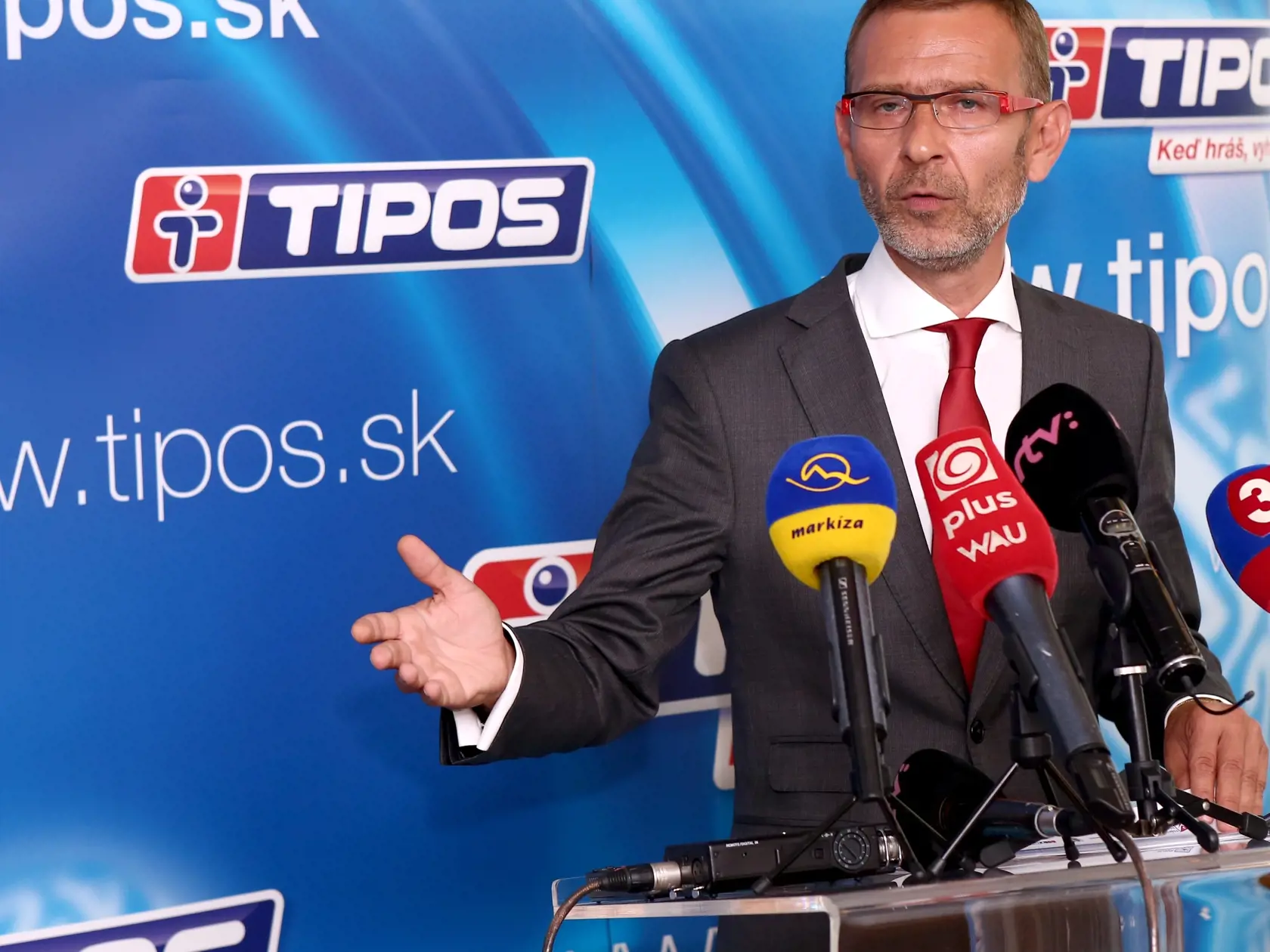 Politika: Ladislav Kriška (46), predseda predstavenstva a generálny riaditeľ štátnej lotériovej spoločnosti TIPOS, predstavil novú výziu žrebovania.