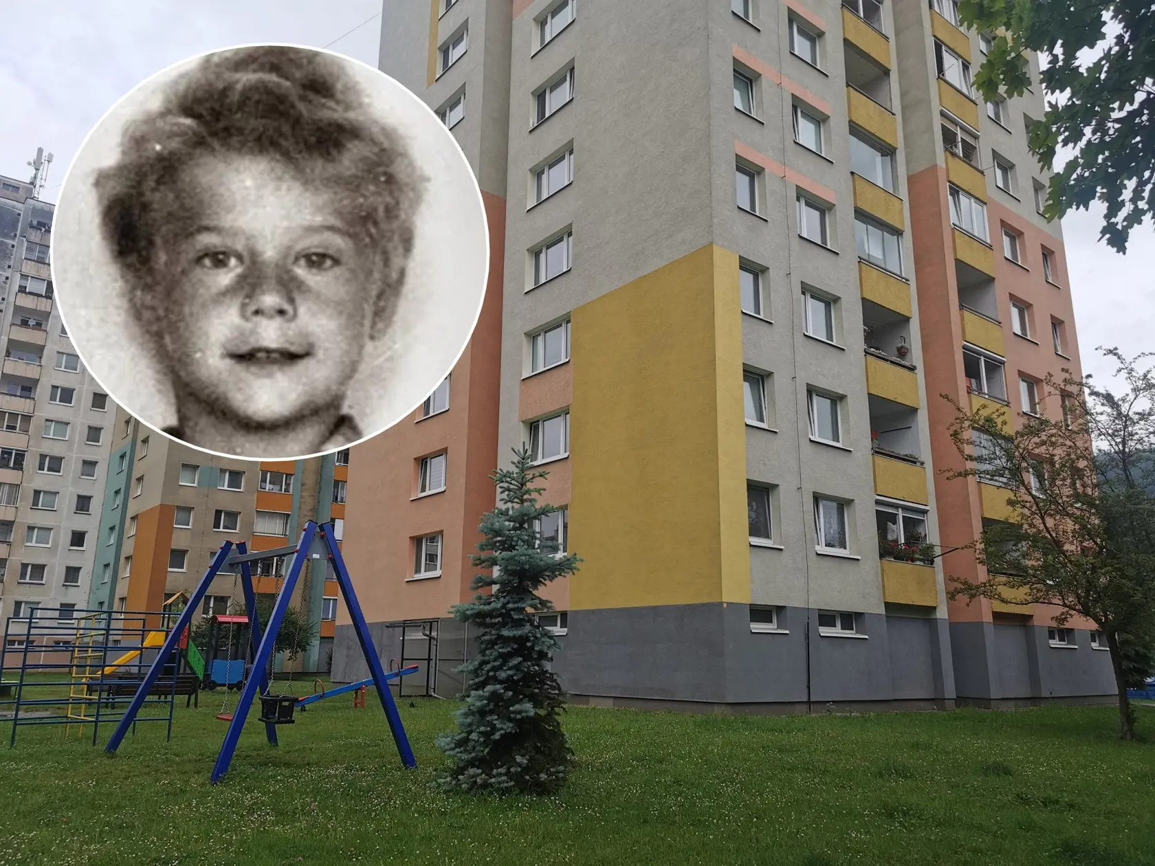Ľuboško sa stratil spred ihriska pred panelovým domom. Bolo pravé poludnie. Jeho mamina varila obed a na Ľuboša a jeho brata zatiaľ dohliadala z okna kuchyne, čo bolo v roku 1988 bežné.