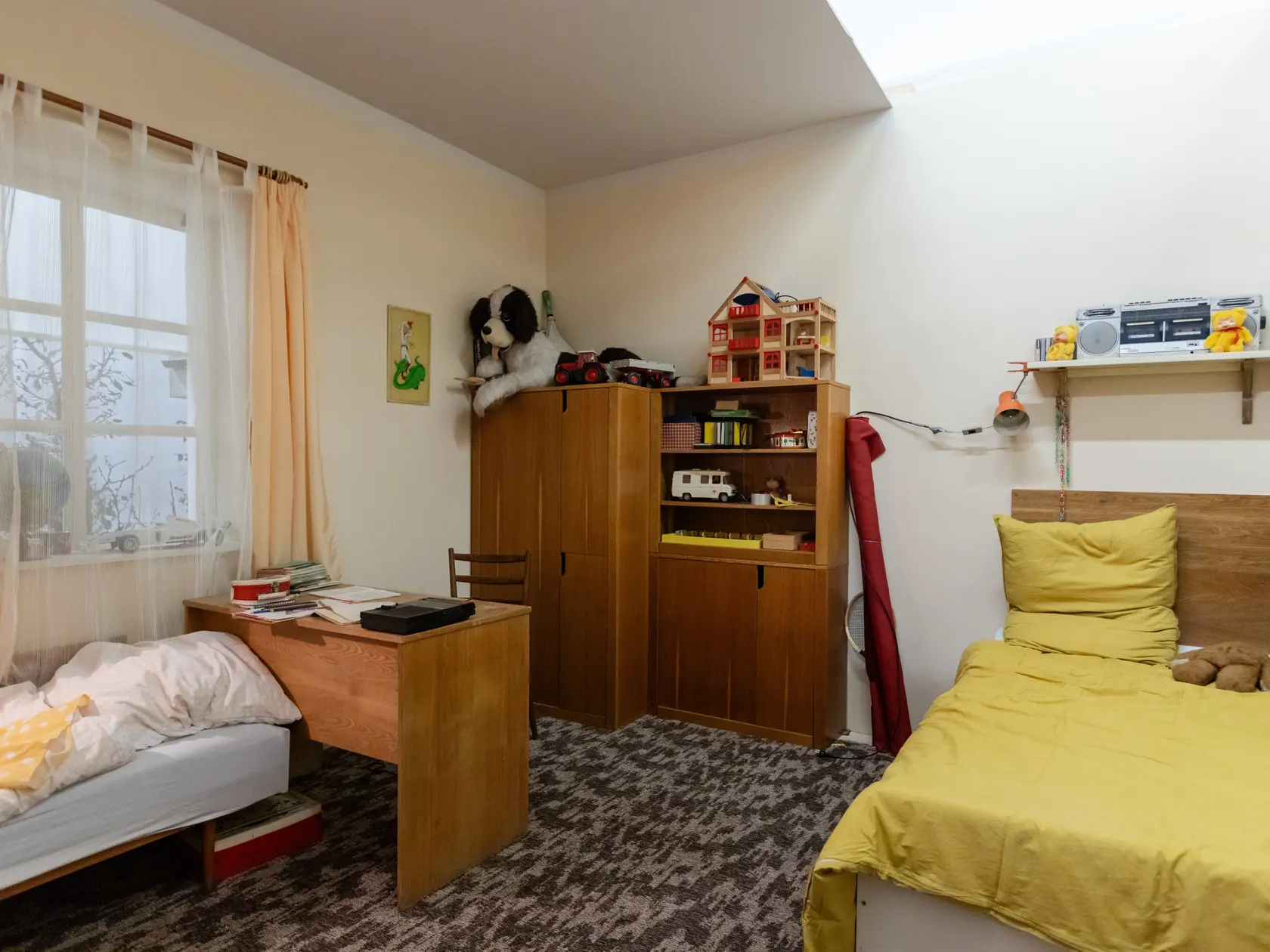 Detská izba: Jednotlivé kúsky zháňal architekt s kolegami rôzne – aj cez internetové a kamenné bazáre.
