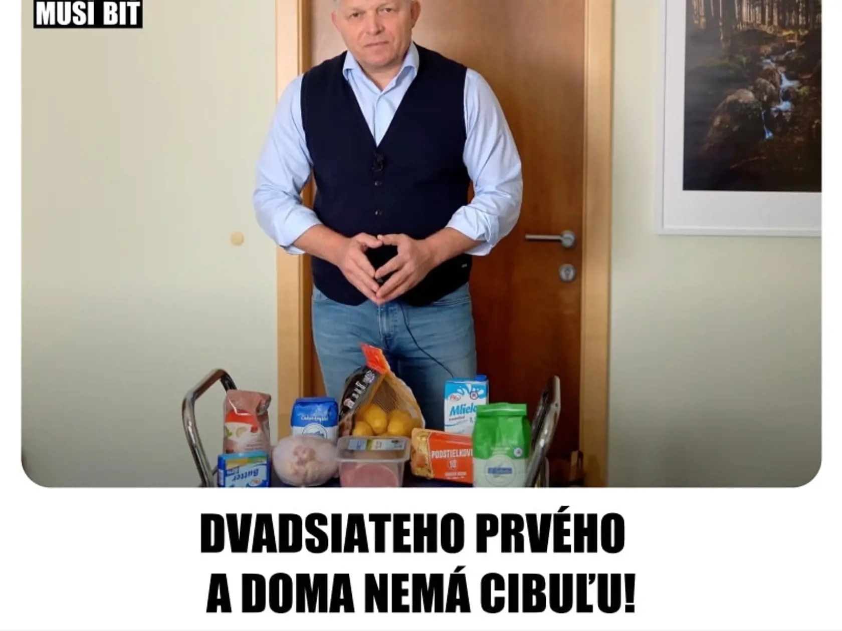Doma nemá CIBUĽU!