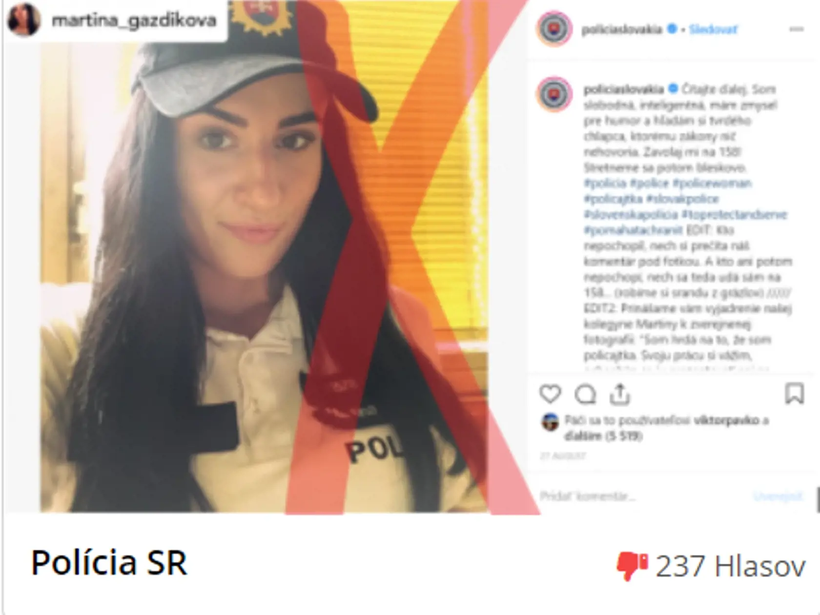 Sexistický kix, Ceny verejnosti