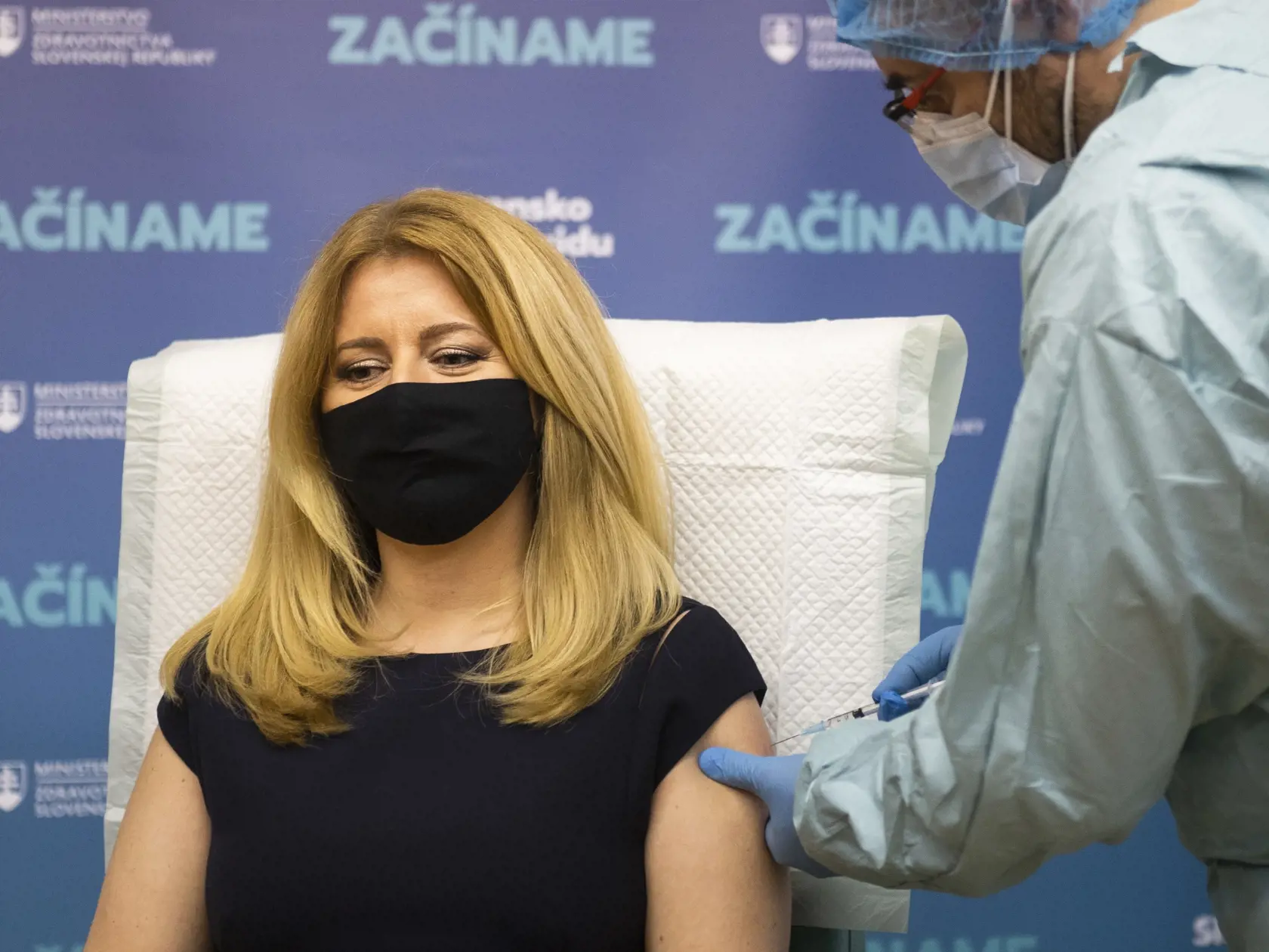 Zuzana Čaputová očkovanie