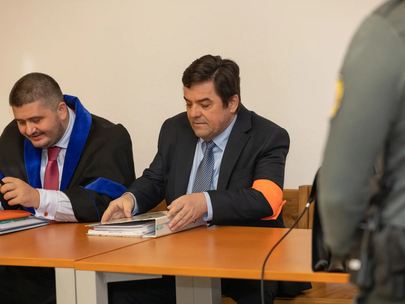 Pojednávanie v Justičnom Palácy v kauze zmenky s Marianom Kočnerom.