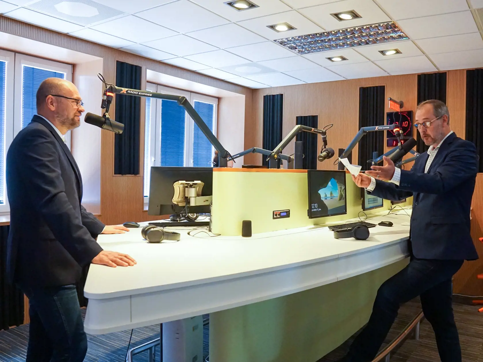 Závodský debatoval už s mnohými politikmi.