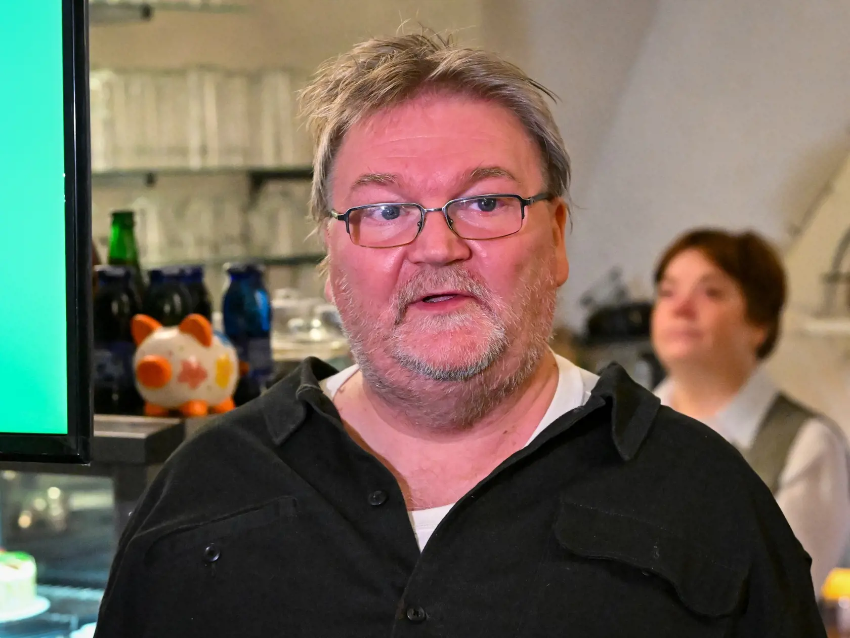 Na snímke predseda Komory mimovládnych organizácií Marcel Zajac počas tlačovej konferencie Komory mimovládnych organizácií (KMO) na tému Neberte nám 2 %, 30. novembra 2023 v Bratislave. FOTO TASR - Pavol Zachar