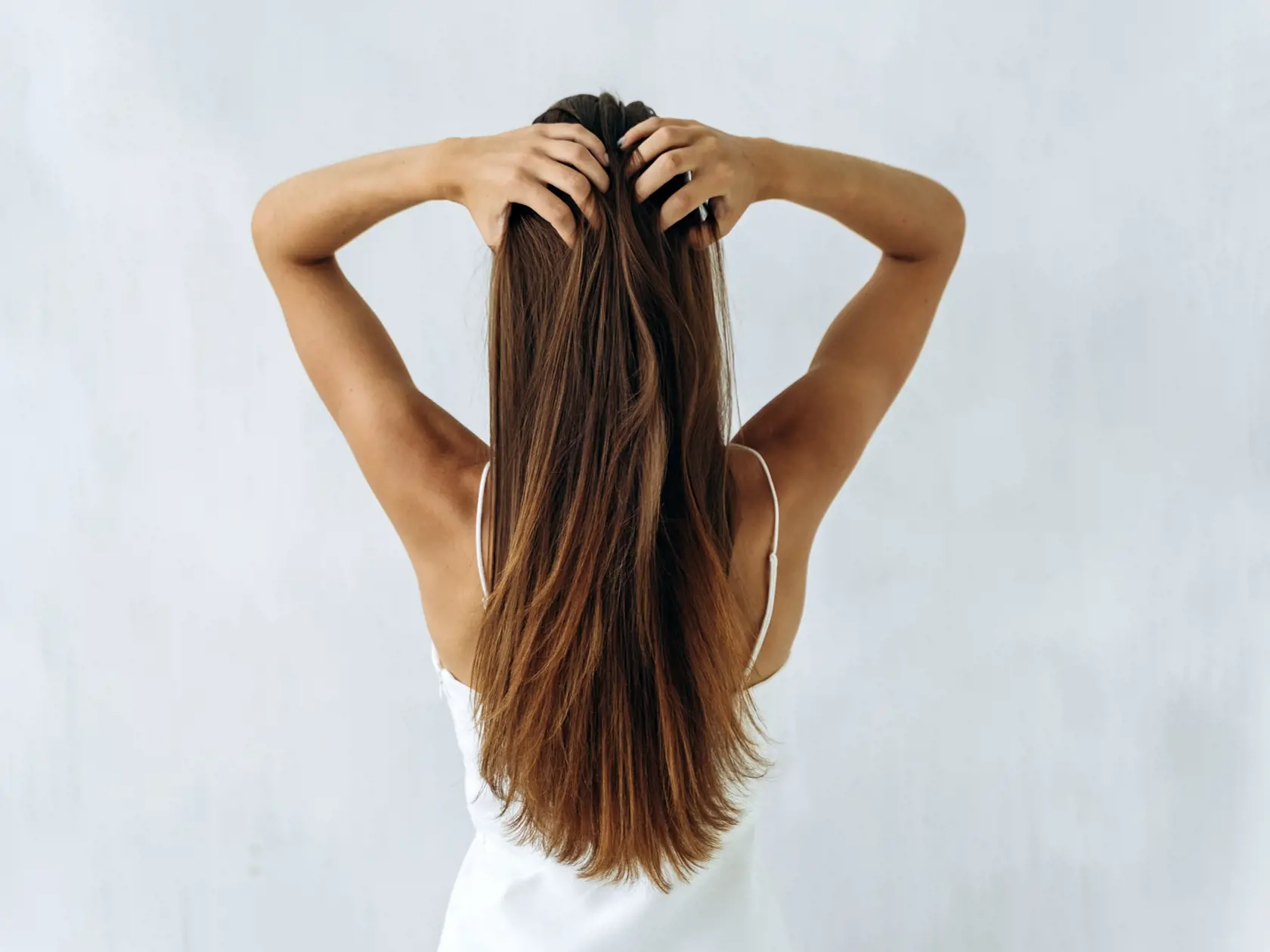 Beauty,And,Care,Of,Hair.,Waist,Up,Back,Side,Portrait