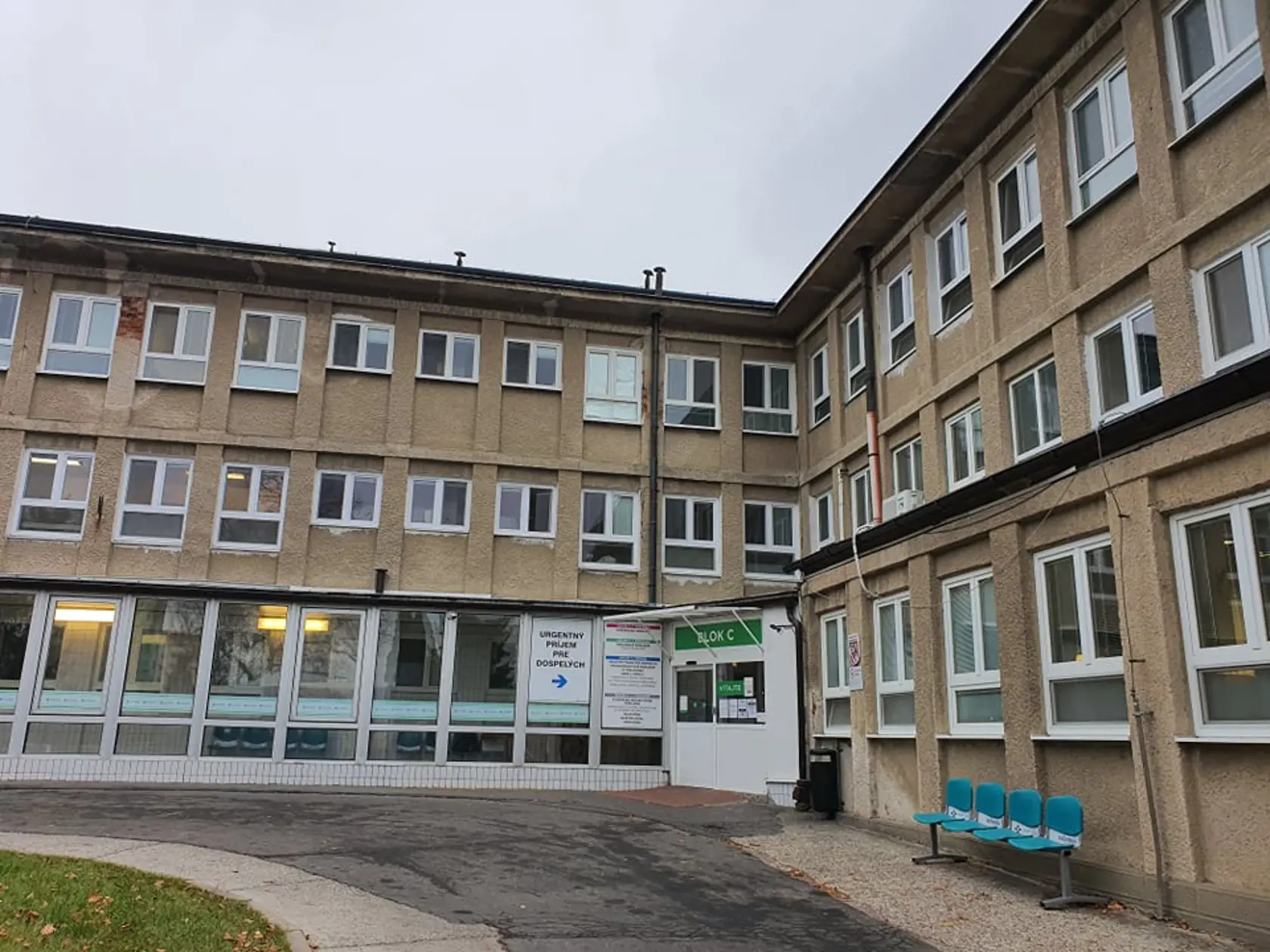 Nemocnica v Žiari nad Hronom.