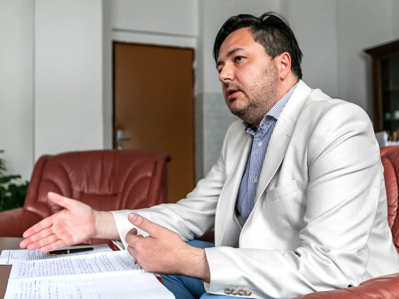 Na snímke je sudca Najvyššieho súdu JUDr. František Mozner - predseda trestnoprávneho kolégia. 