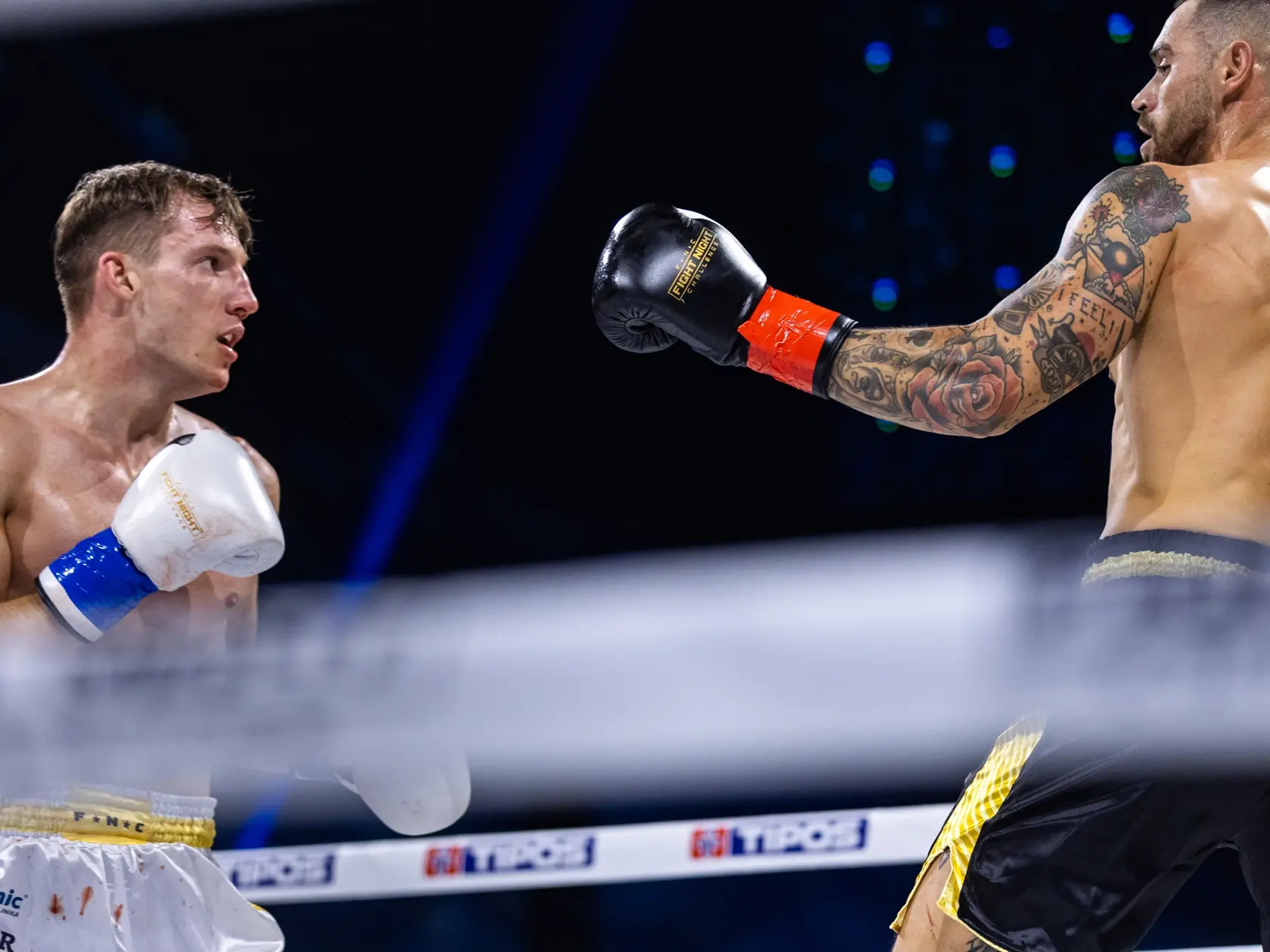 Fight Night Challenge 7 v Bratislave. Na snímke Adam Sedro.