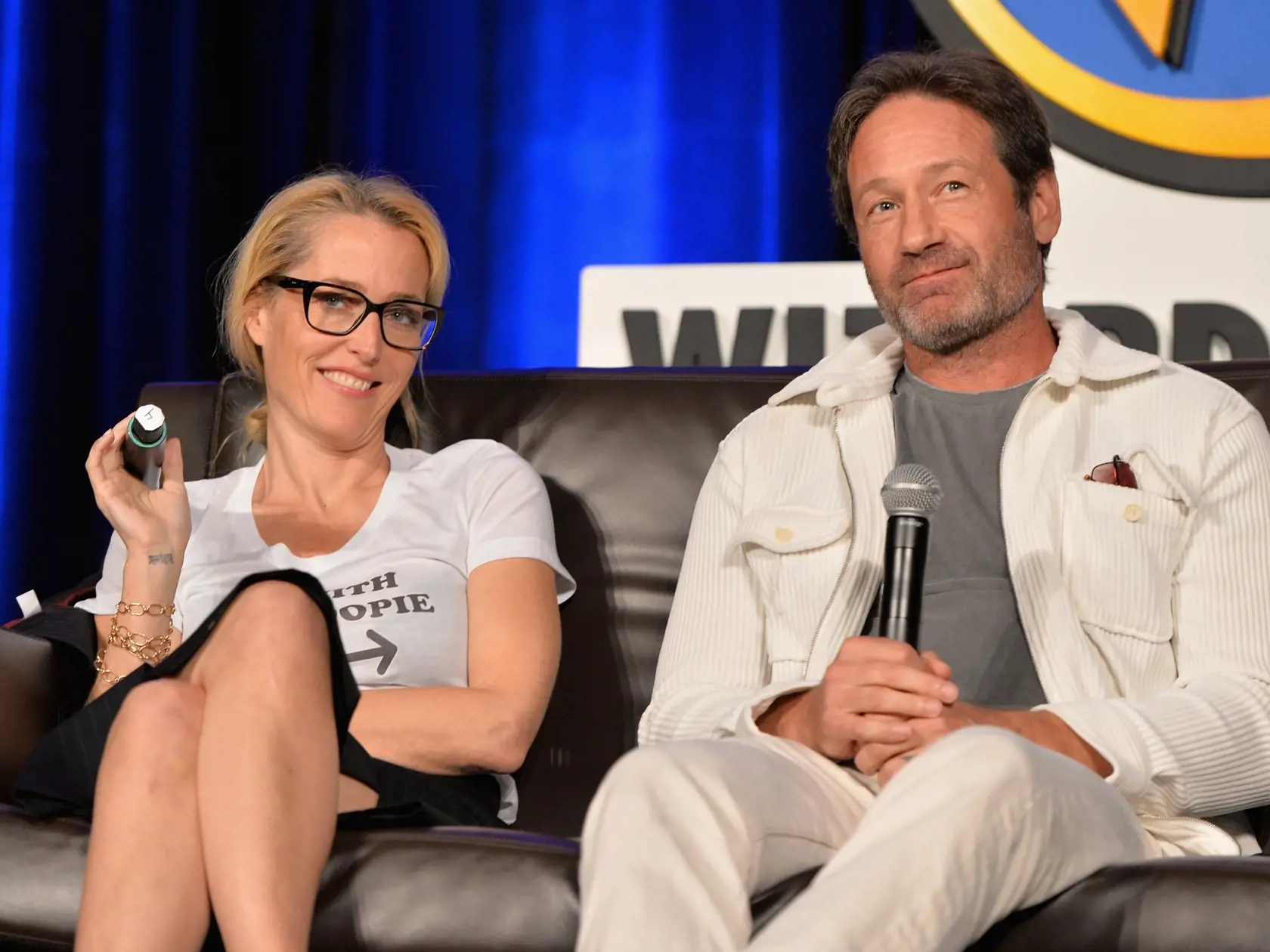 Gillian Anderson a David Duchovny.