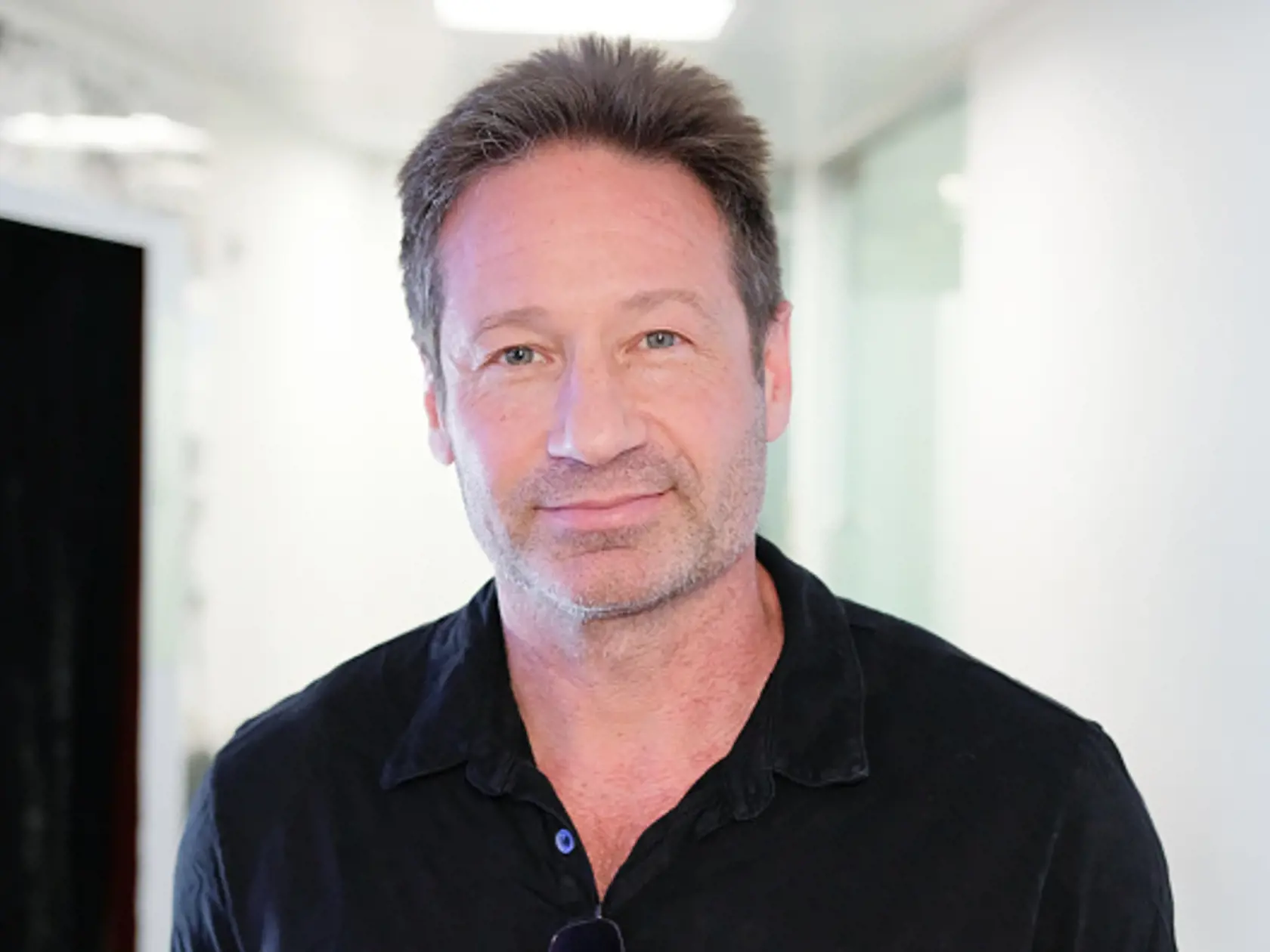NEW YORK, NY - MAY 14:  Actor David Duchovny visits SiriusXM Studios on May 14, 2018 in New York City.  (Photo by Matthew Eisman/Getty Images)
