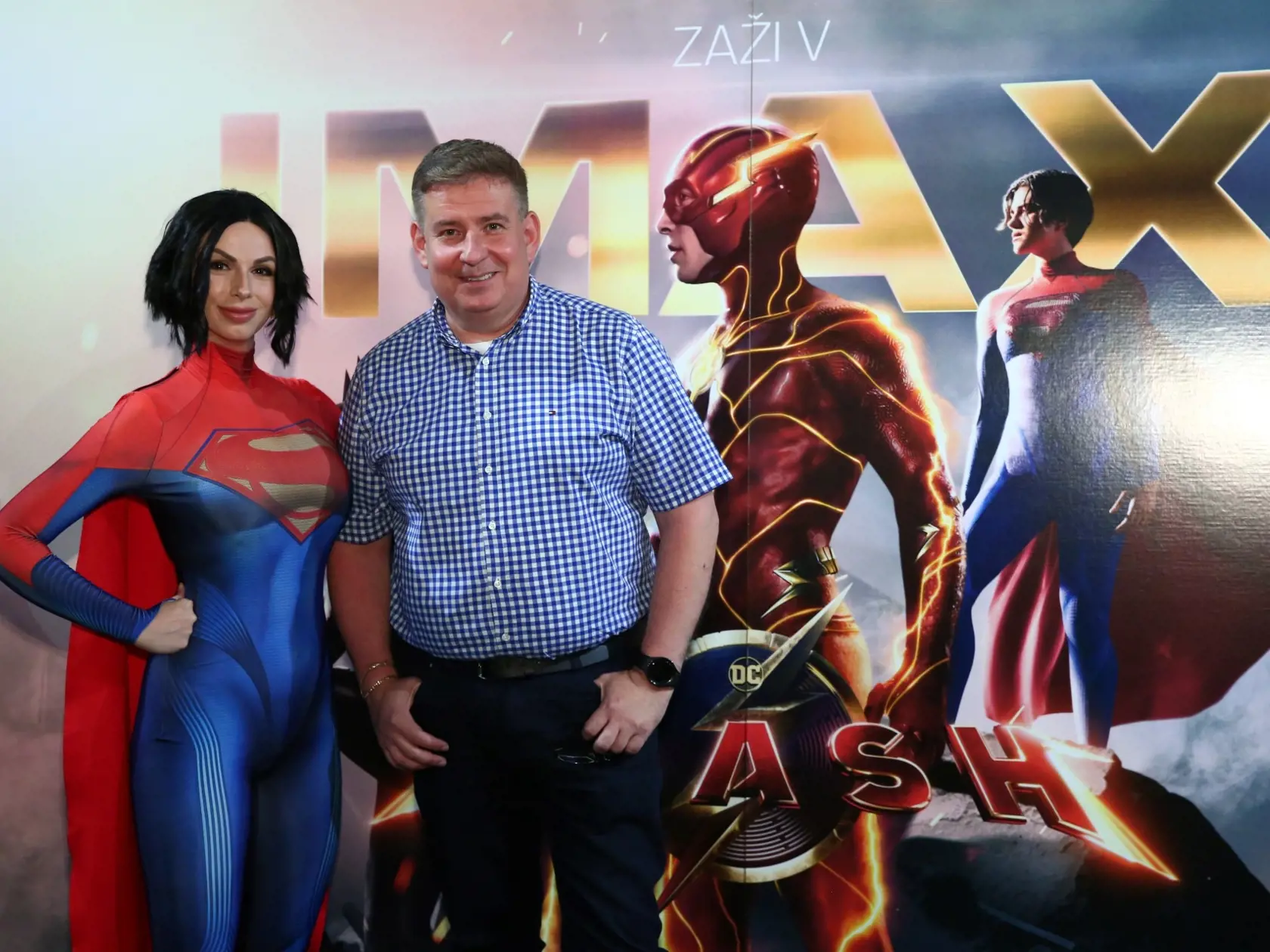 Premiéra filmu Flash: Na snímke Patrik Herman