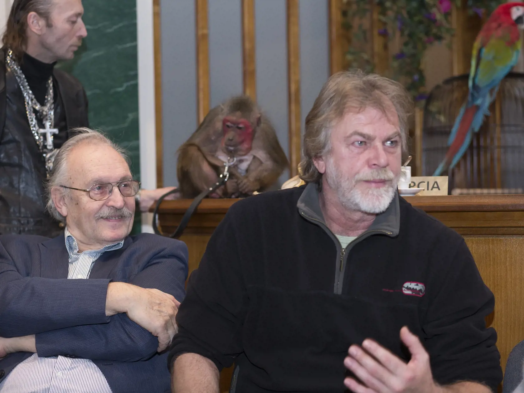 seriál Zoo - tlačová konferencia - Kovár František, Bahul Milan