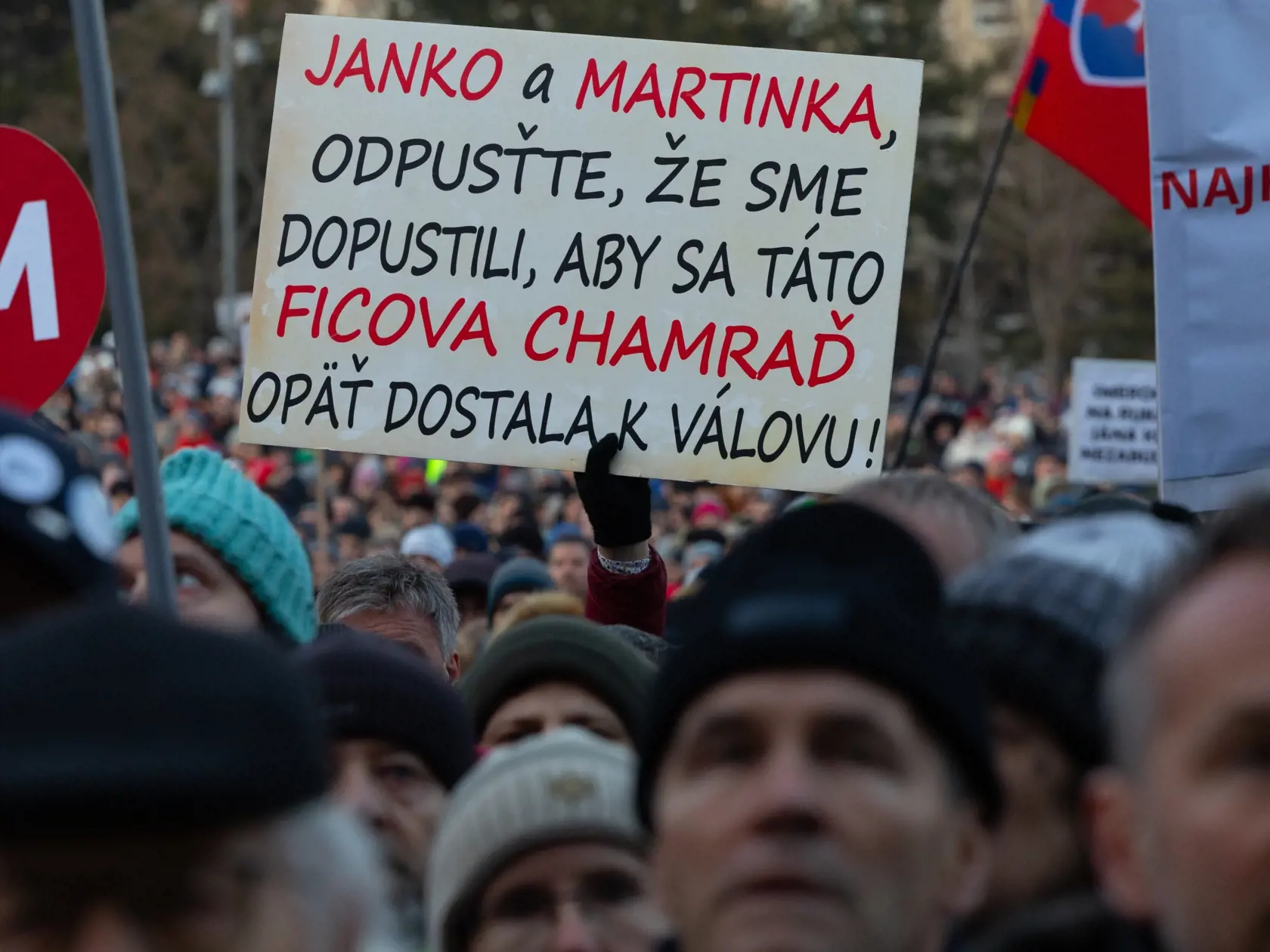 Spoločné zhromaždenie - Sedem rokov bez Jána a Martiny - Slovensko je Európa.
Spomienkovo-protestné zhromaždenie na Námestí slobody pri príležitosti výročia vraždy novinára Jána Kuciaka a jeho snúbenice Martiny Kušnírovej.