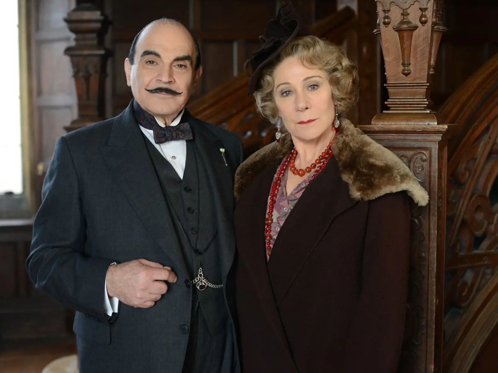 David Suchet ako Poirot
