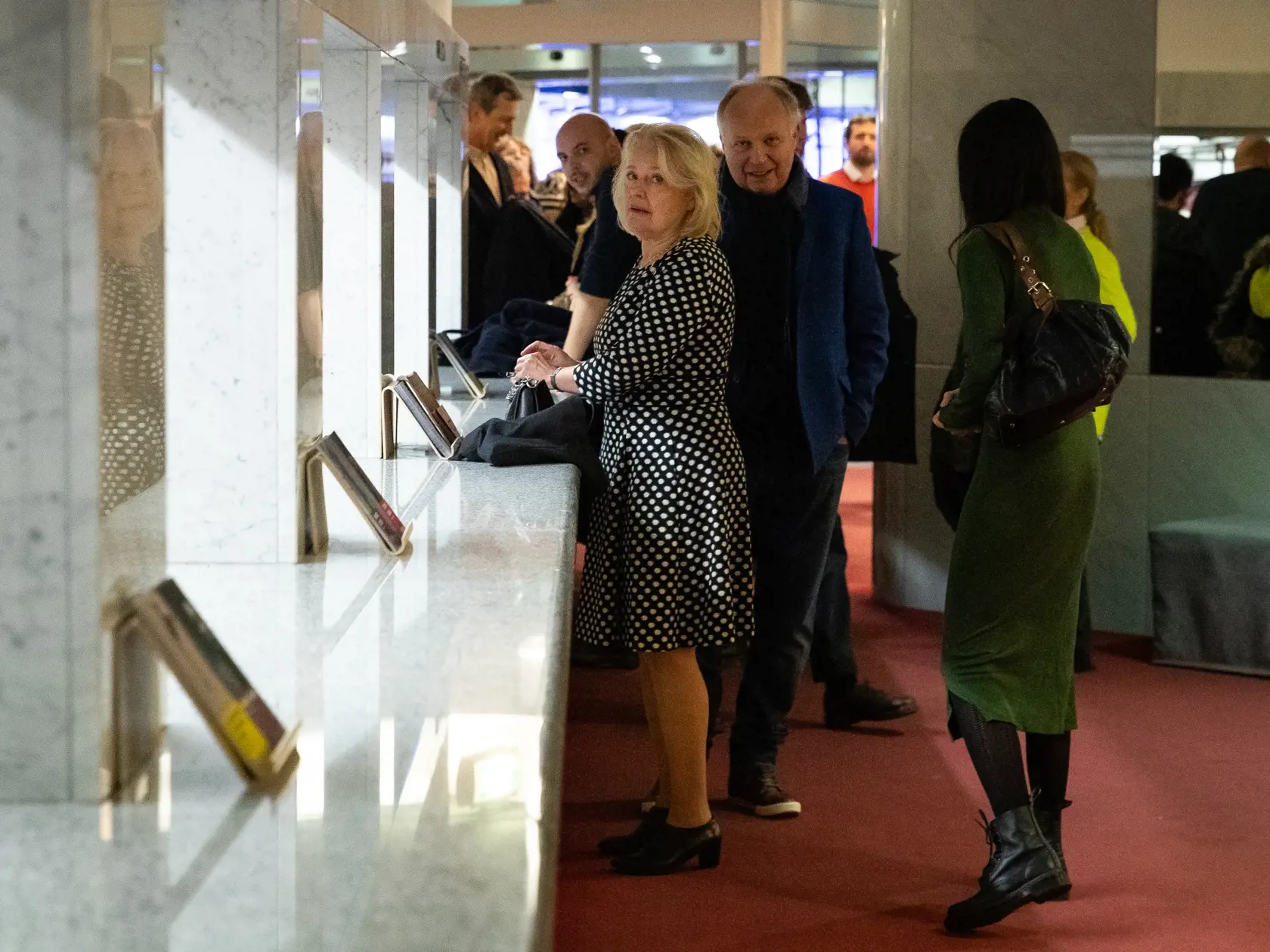 Slávnostná premiéra filmu Emília. Na snímke Magda Vášáryová.