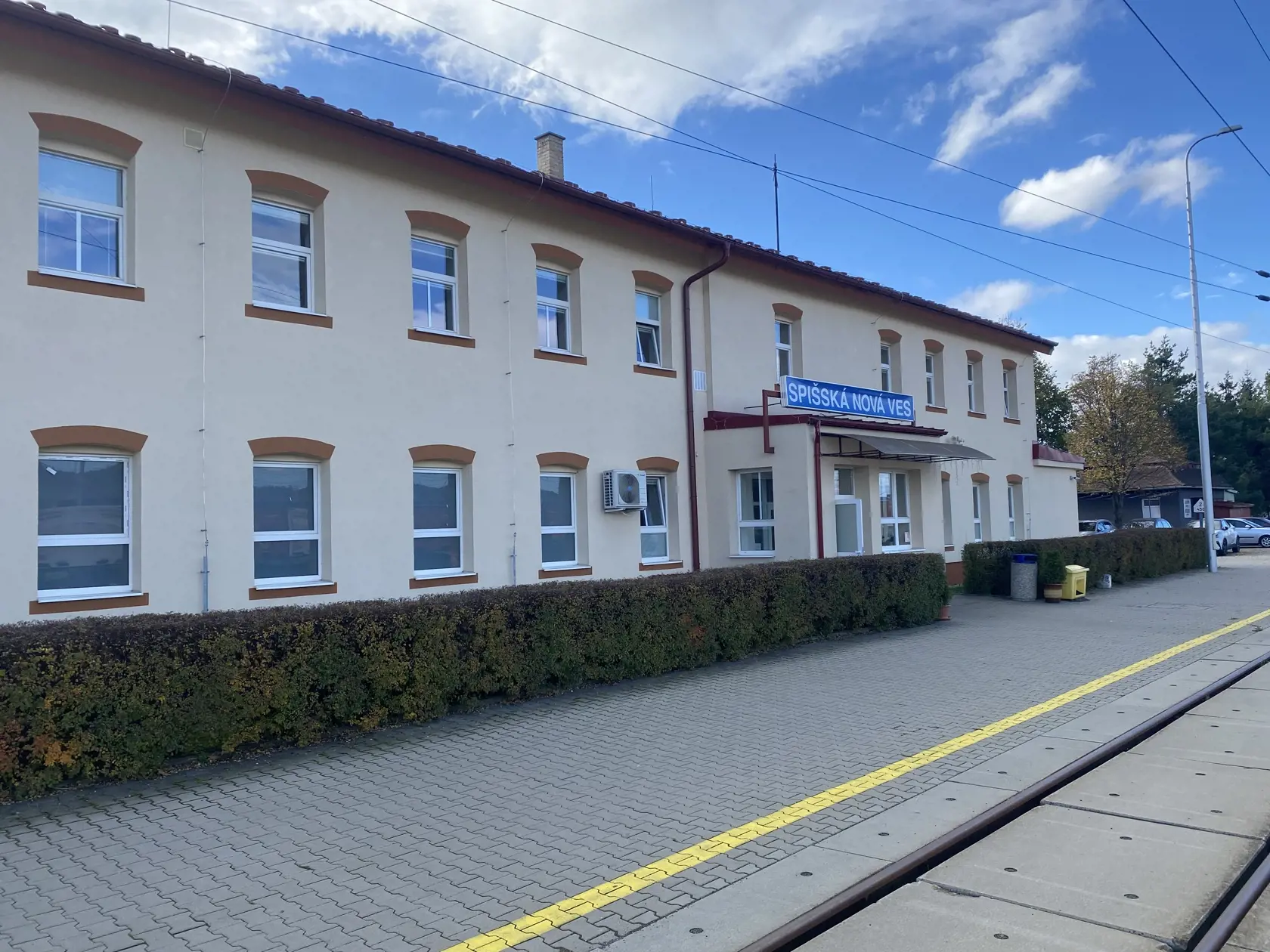 Vlaková stanica v Spišskej Novej Vsi. Tu chcel Matej po útoku utiecť, no spacifikovali ho dvaja cestujúci a pracovník reštauračného vozňa.