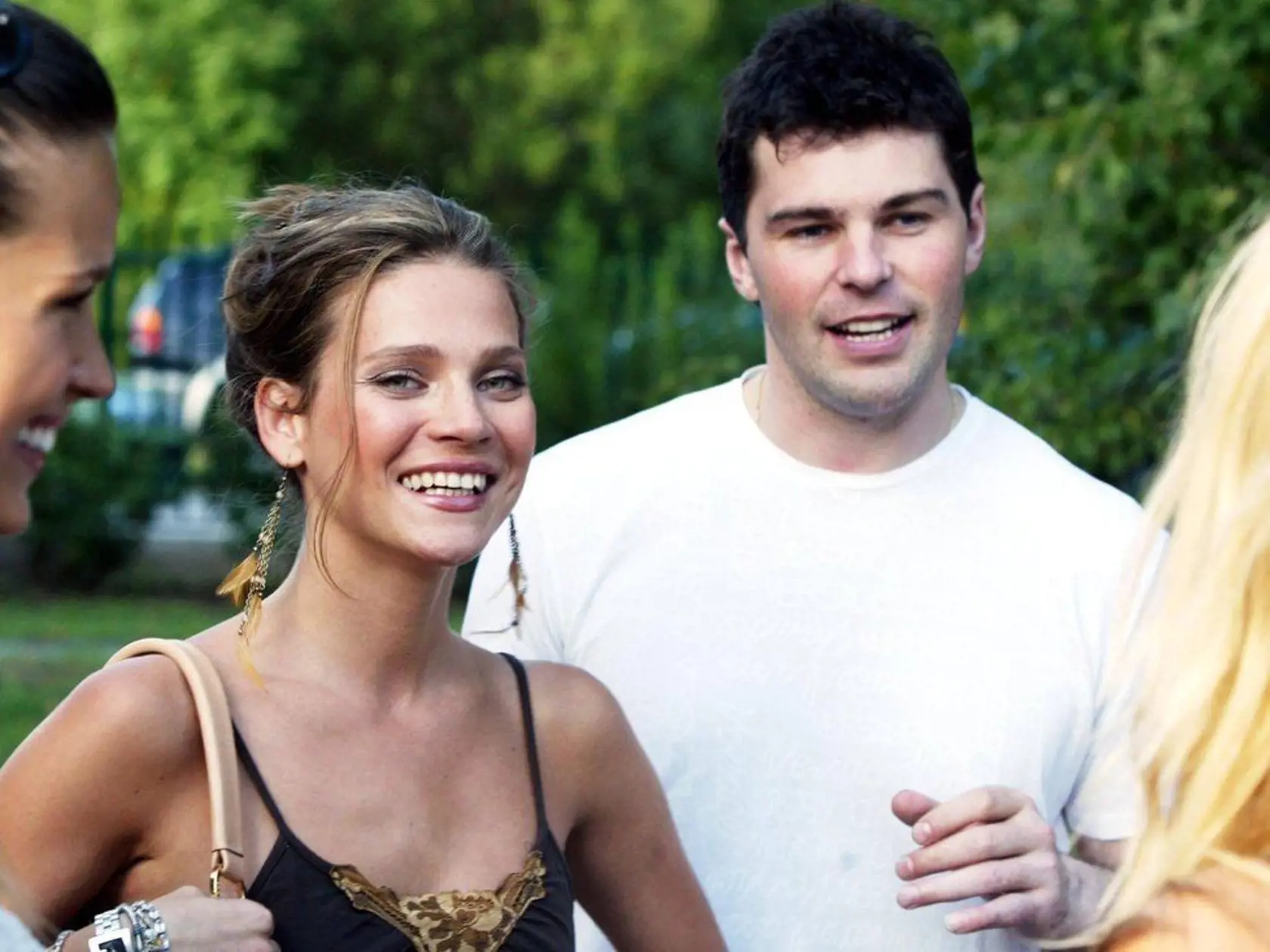Jaromír Jágr a Andrea Verešová