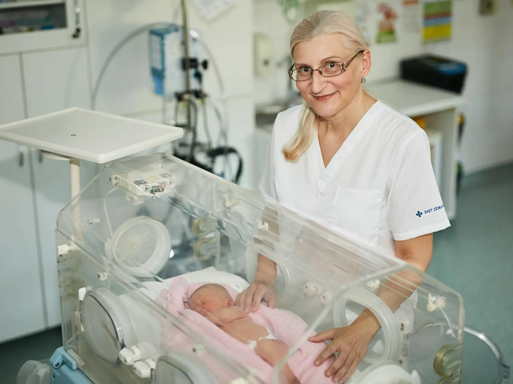Vedúca lekárka neonatológie Jana Jenčová