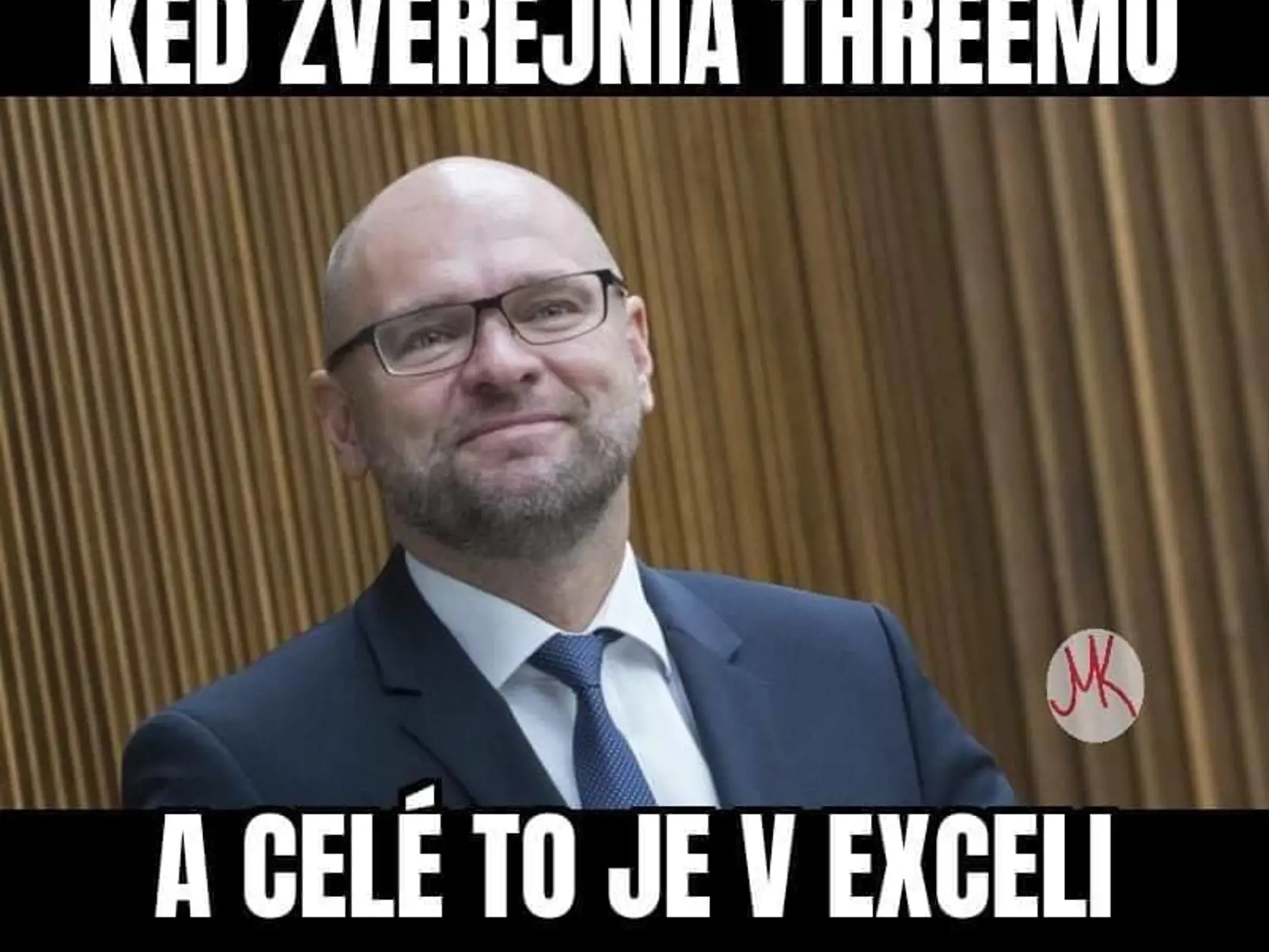 Minister hospodárstva Richard Sulík je známy svojou posadnutosťou s excelom.