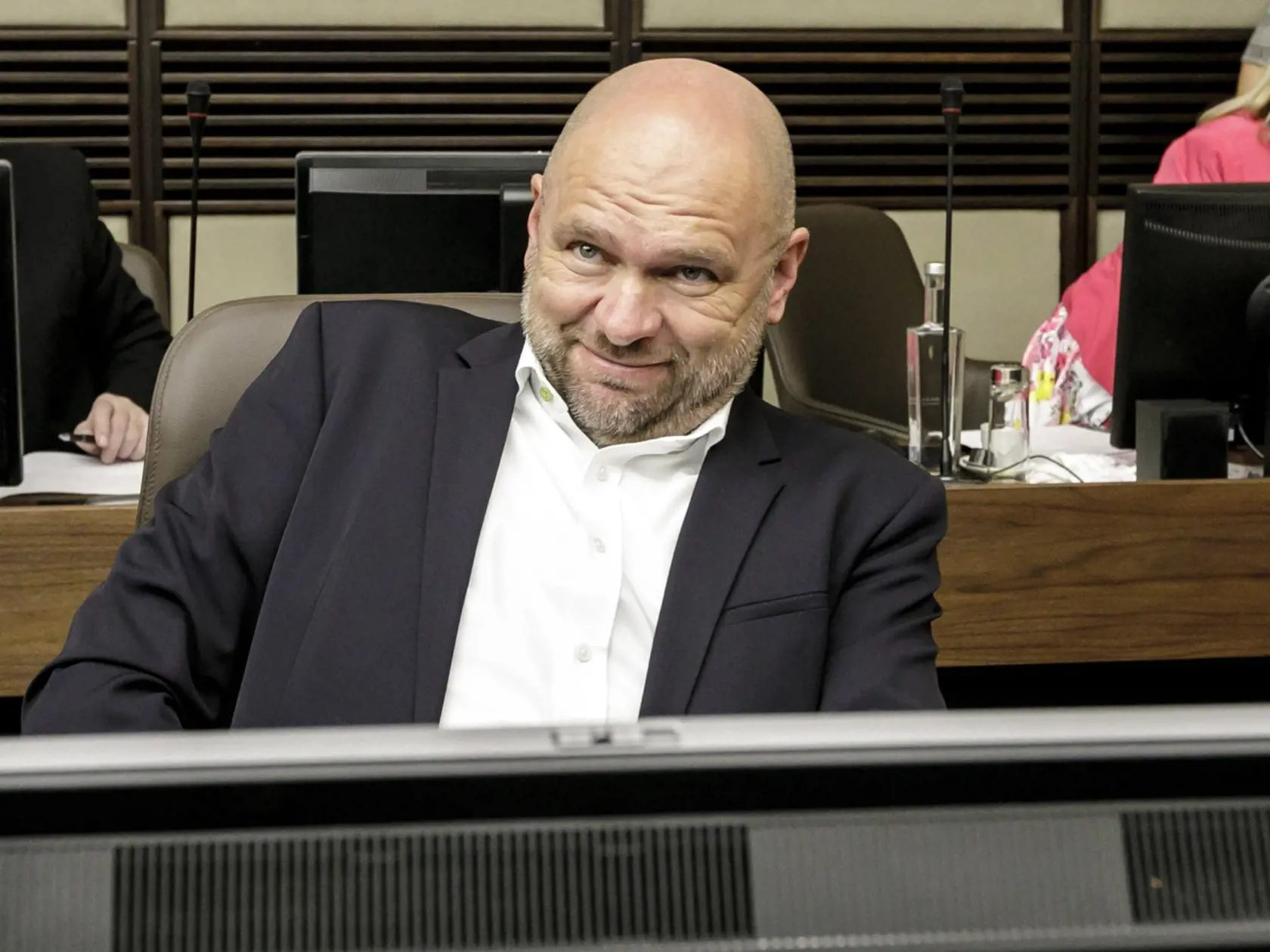 Na snímke prvý podpredseda vlády a minister hospodárstva SR Richard Sulík (SaS) počas 21. zasadnutia vlády SR 20. mája 2020 v Bratislave. FOTO TASR – Dano Veselský