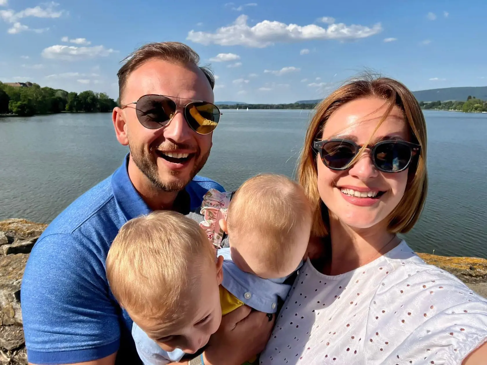 Matúš Šutaj Eštok, minister vnútra (HLAS) s rodinou